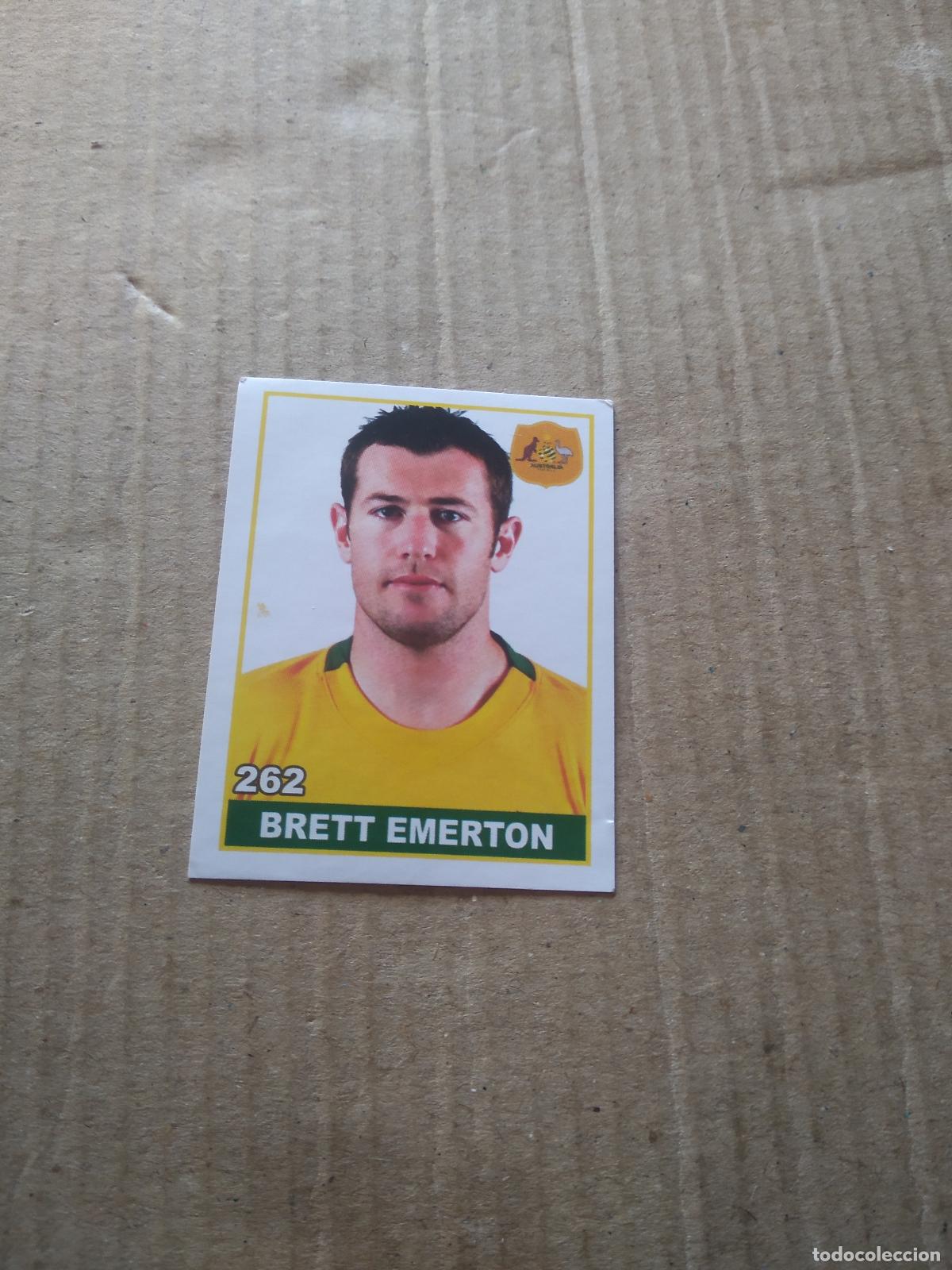Cromos de f&uacute;tbol: 262 BRETT EMERTON AUSTRALIA CROMO FUTBOL MUNDIAL 2022 WORLD CUP COPA MUNDO EDITADO EN BRASIL
