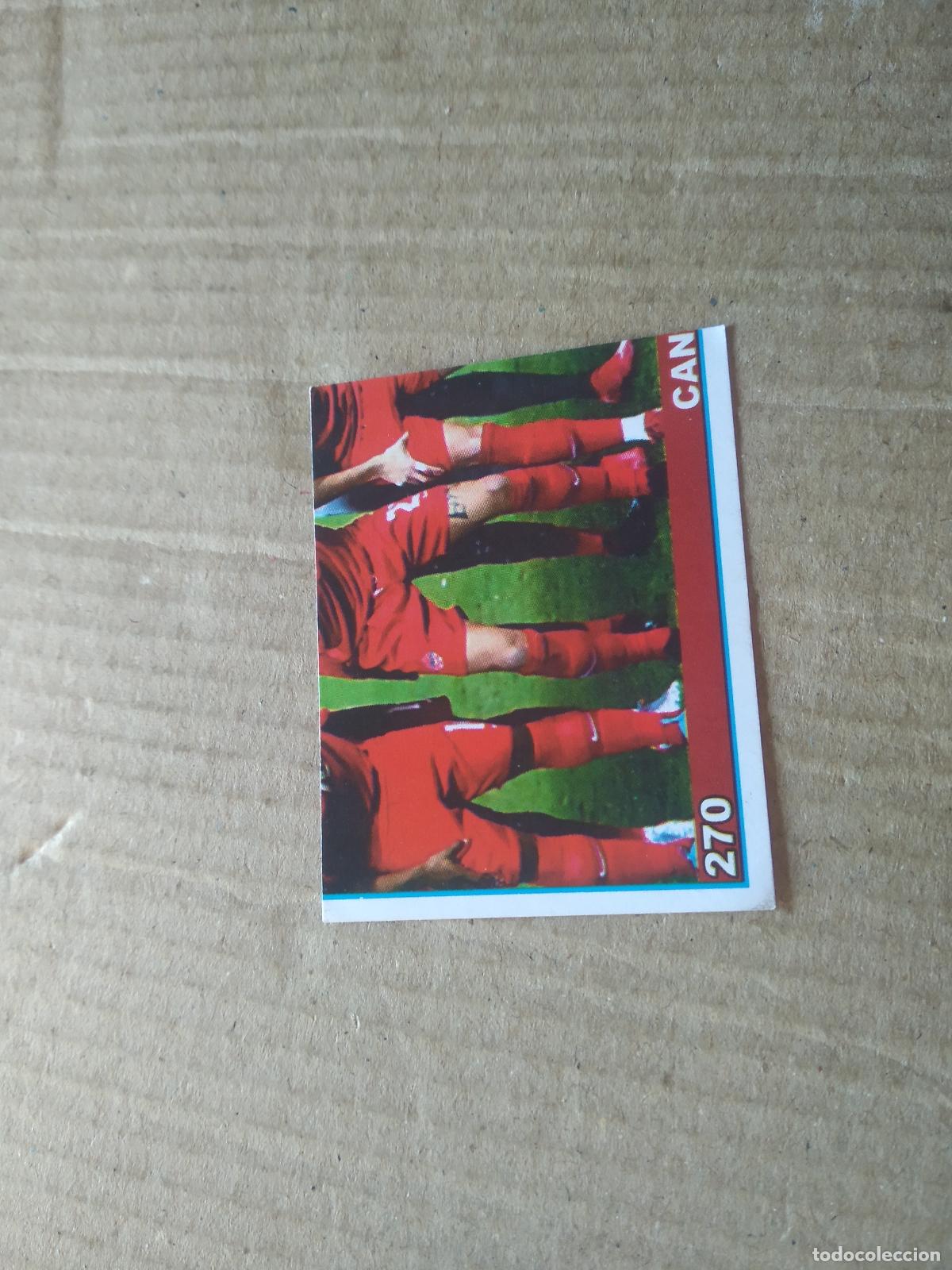 Cromos de f&uacute;tbol: 270 EQUIPO PLANTILLA CANADA CROMO FUTBOL MUNDIAL 2022 WORLD CUP COPA MUNDO EDITADO EN BRASIL