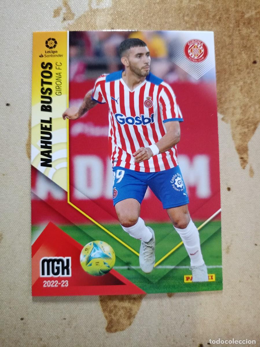 Cromos de f&uacute;tbol: Girona 207 NAHUEL BUSTOS Megacracks 2022-23