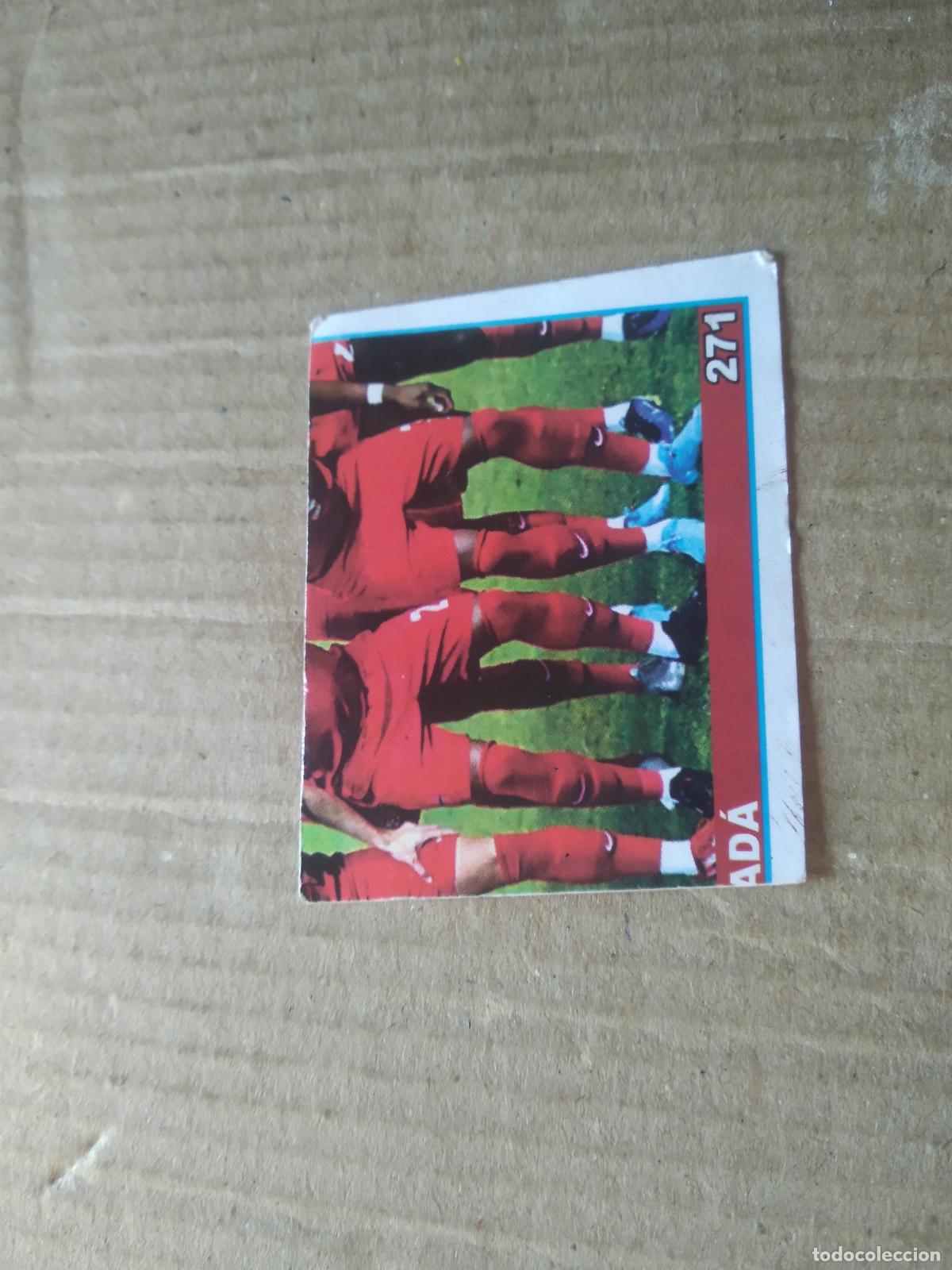Cromos de f&uacute;tbol: 271 EQUIPO PLANTILLA CANADA CROMO FUTBOL MUNDIAL 2022 WORLD CUP COPA MUNDO EDITADO EN BRASIL