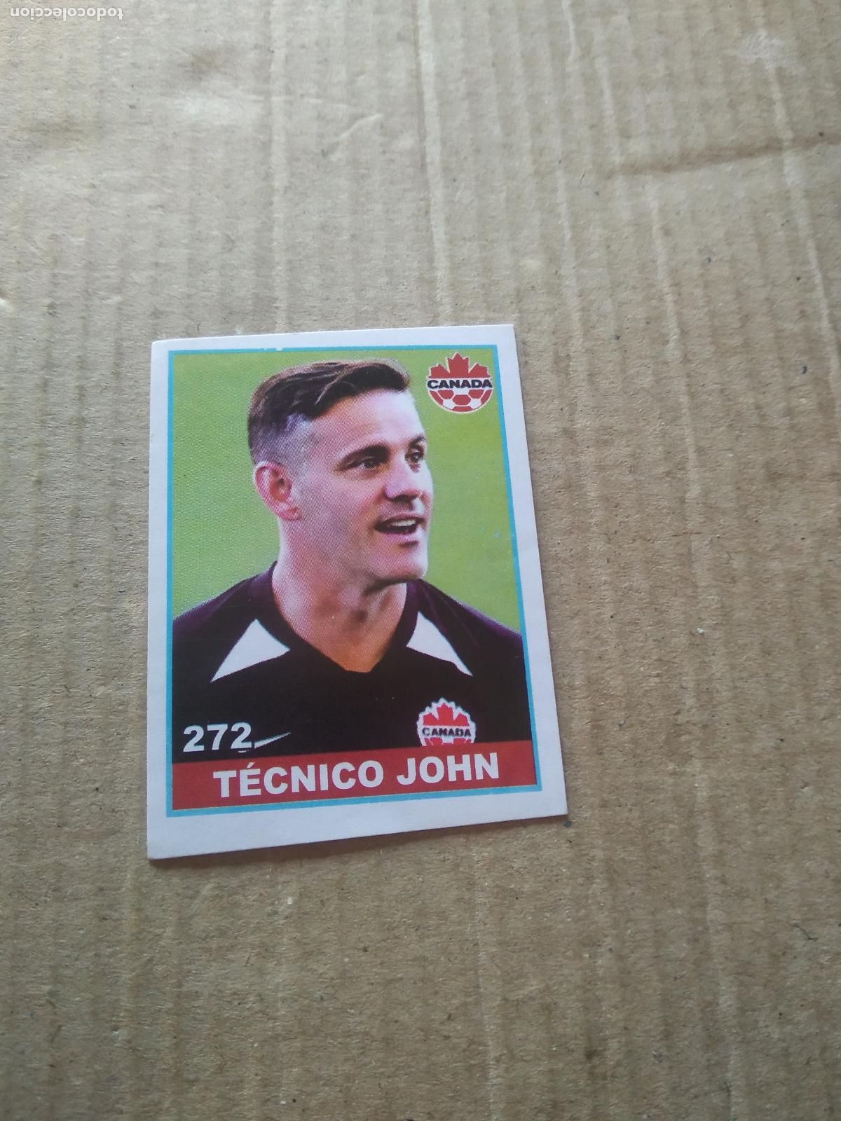 Cromos de f&uacute;tbol: 272 JOHN HERDMAN CANADA CROMO FUTBOL MUNDIAL 2022 WORLD CUP COPA MUNDO EDITADO EN BRASIL