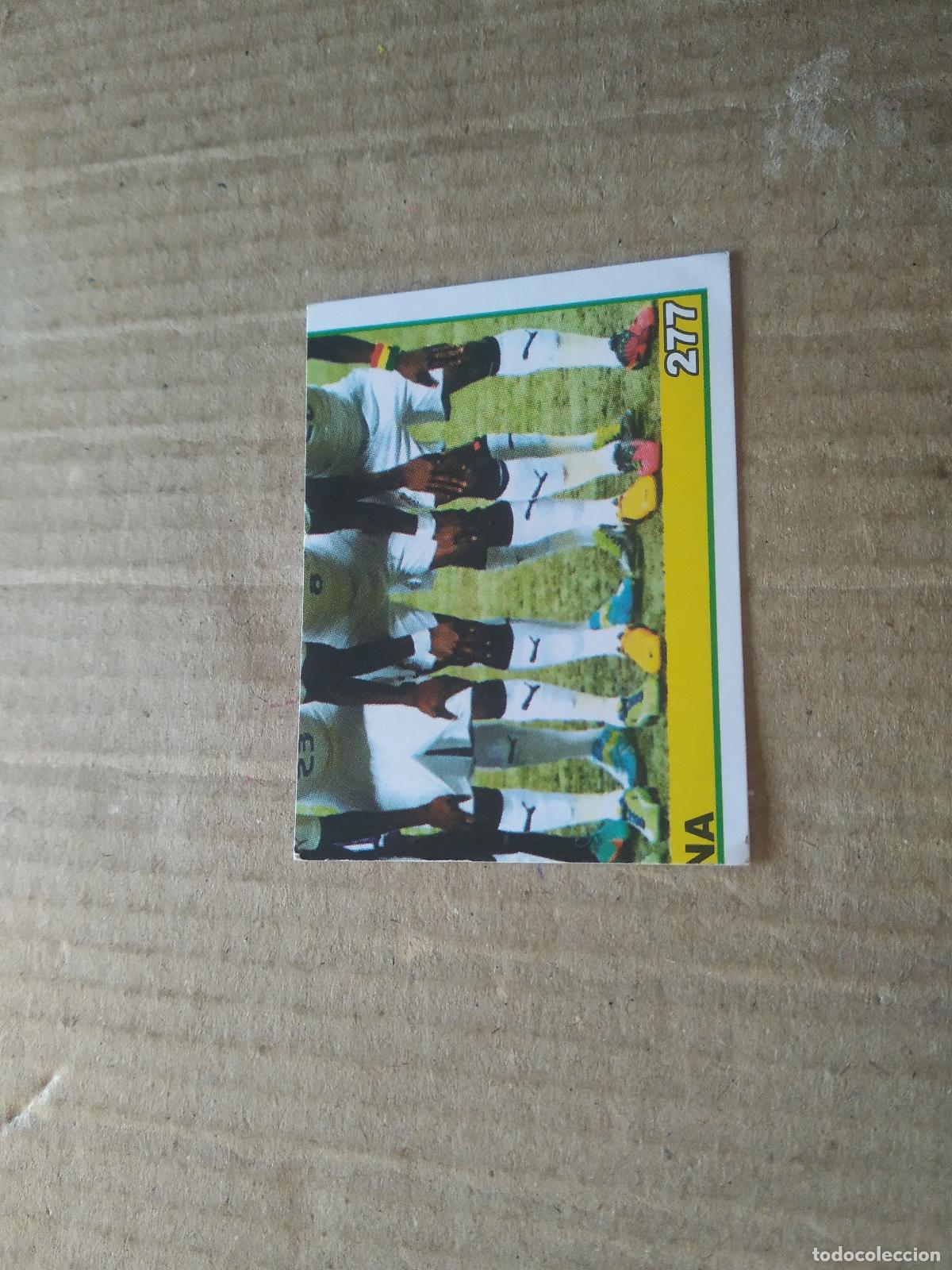 Figurine di Calcio: 277 EQUIPO PLANTILLA GHANA CROMO FUTBOL MUNDIAL 2022 WORLD CUP COPA MUNDO EDITADO EN BRASIL