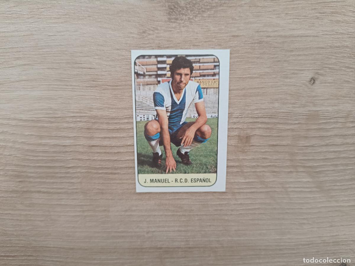 Figurine di Calcio: CROMO DE FUTBOL LIGA ESTE JOSE MANUEL ESPA&Ntilde;OL SIN PEGAR NUNCA PEGADO 78 79 1978 1979