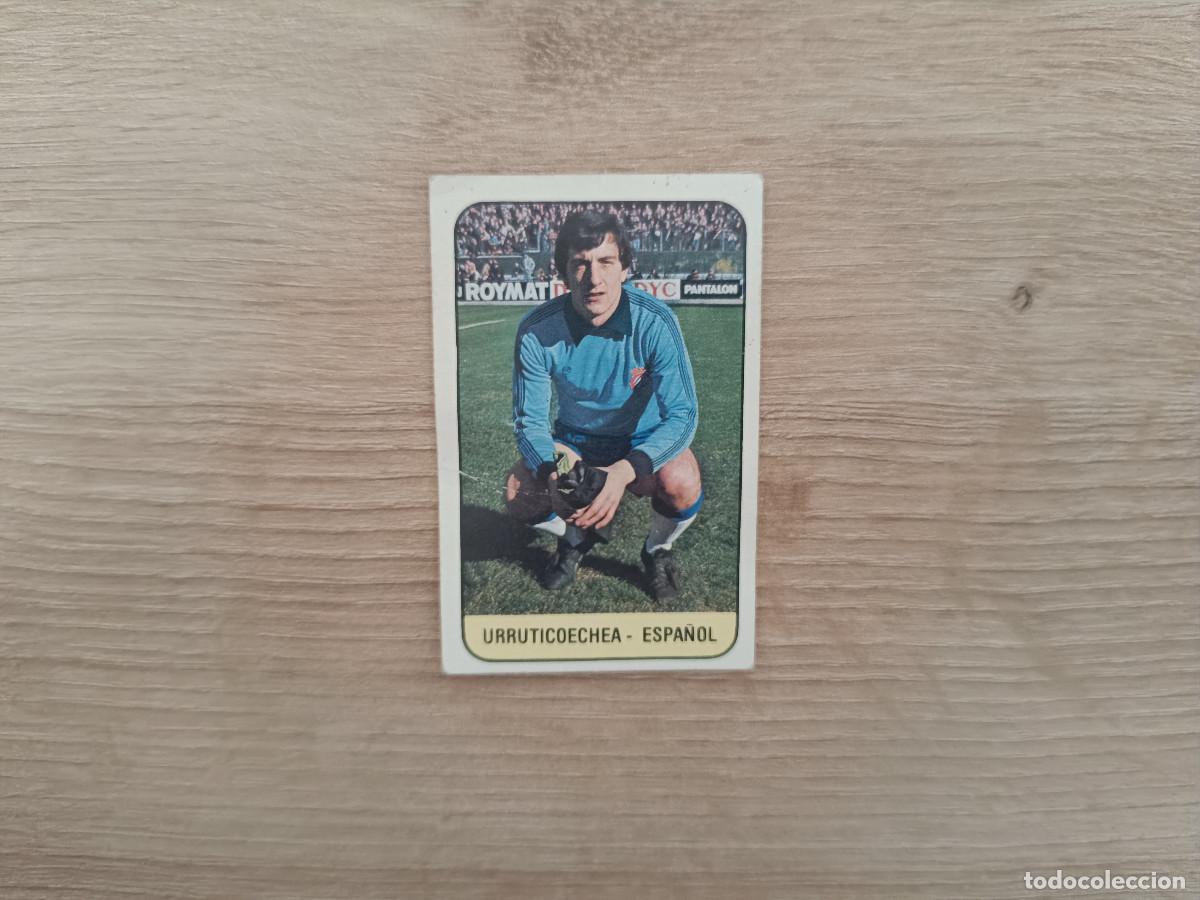 Figurine di Calcio: CROMO DE FUTBOL LIGA ESTE URRUTICOECHEA ESPA&Ntilde;OL SIN PEGAR NUNCA PEGADO 78 79 1978 1979