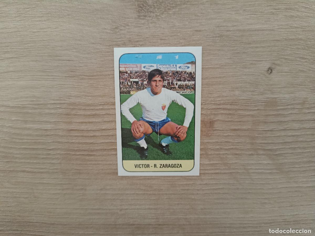 Cromos de F&uacute;tbol: CROMO DE FUTBOL LIGA ESTE VICTOR ZARAGOZA SIN PEGAR NUNCA PEGADO 78 79 1978 1979
