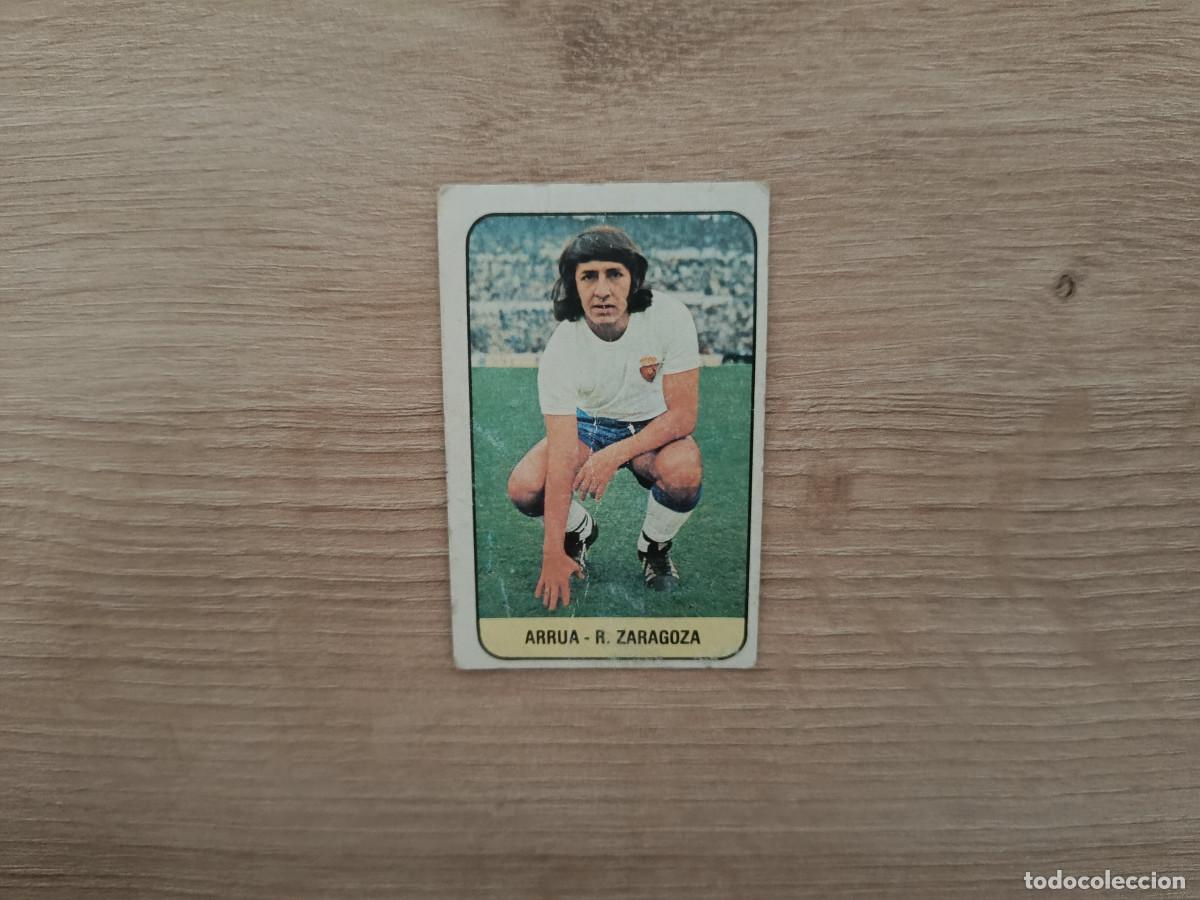 Cromos de F&uacute;tbol: CROMO DE FUTBOL LIGA ESTE ARRUA ZARAGOZA SIN PEGAR NUNCA PEGADO 78 79 1978 1979