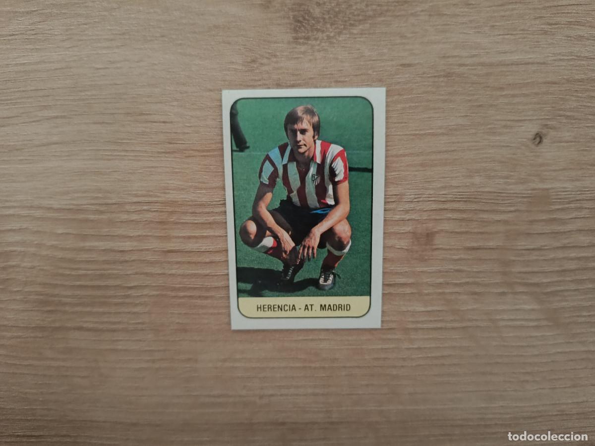 Cromos de F&uacute;tbol: CROMO DE FUTBOL LIGA ESTE HERENCIA ATLETICO MADRID SIN PEGAR NUNCA PEGADO 78 79 1978 1979