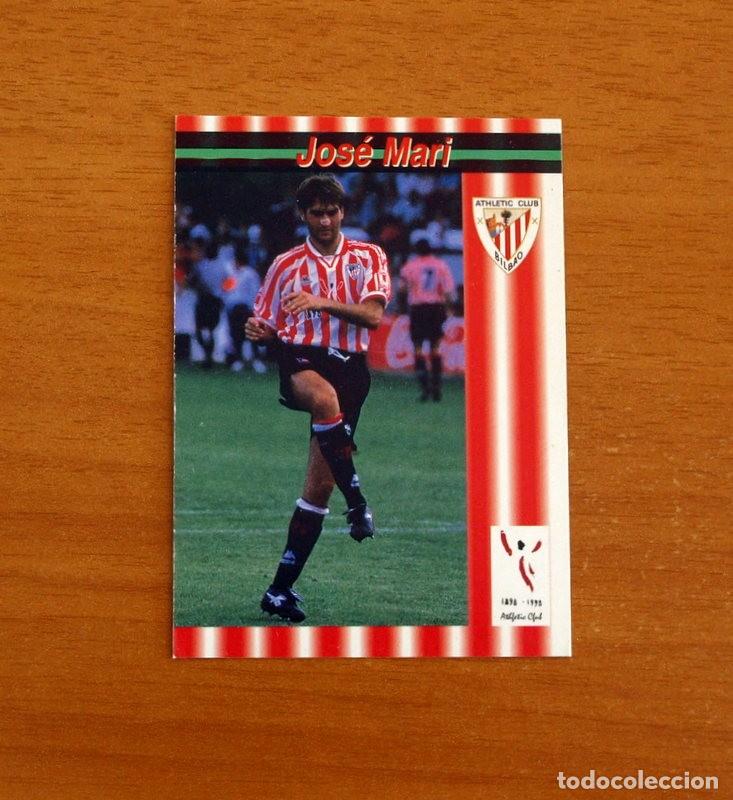 Cromos de F&uacute;tbol: Athletic de Bilbao -N&ordm; 184 Jos&eacute; Mar&iacute; - Trayectoria -Club Centenario-Panini Sports 1898-1998