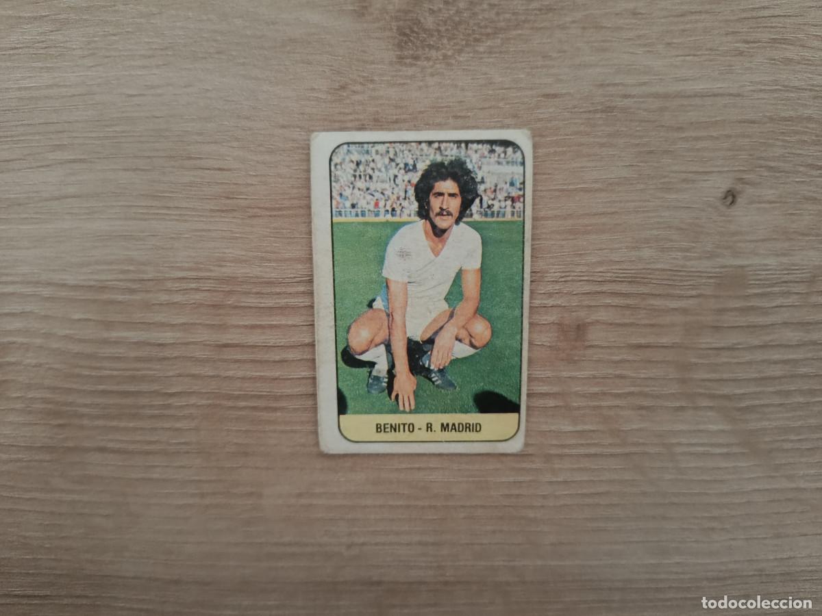 Cromos de Futebol: CROMO DE FUTBOL LIGA ESTE BENITO REAL MADRID SIN PEGAR NUNCA PEGADO 78 79 1978 1979