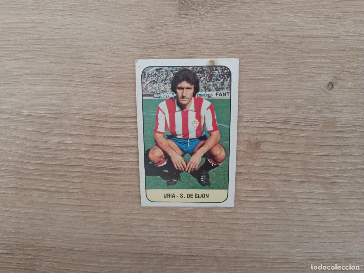 Cromos de F&uacute;tbol: CROMO DE FUTBOL LIGA ESTE URIA SPORTING SIN PEGAR NUNCA PEGADO 78 79 1978 1979