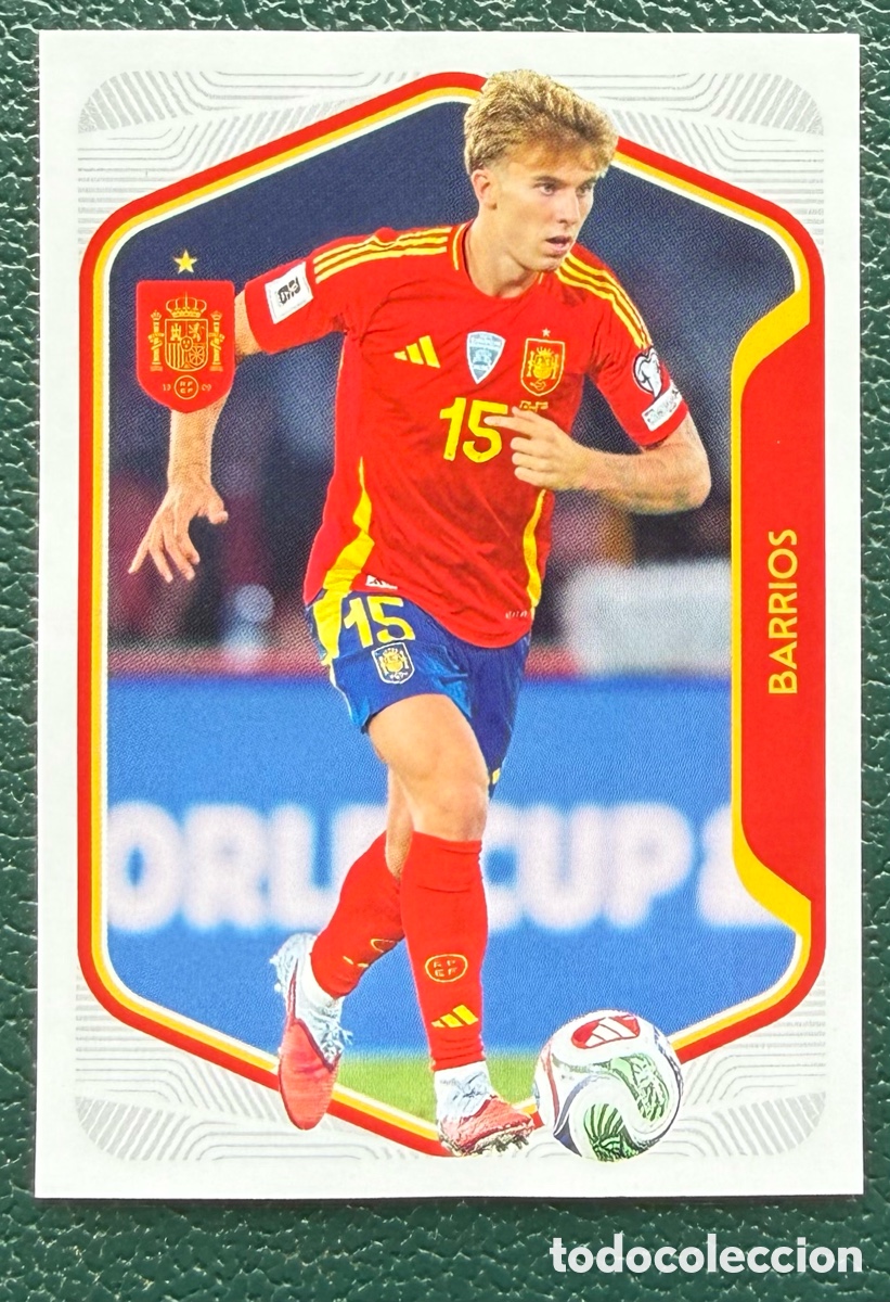 Fu&szlig;ball-Sticker: 39 BARRIOS COLECCI&Oacute;N OFICIAL DE LA SELECCI&Oacute;N ESPA&Ntilde;OLA 2026 CARREFOUR PANINI ESPA&Ntilde;A