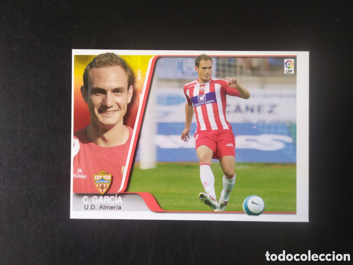 Cartes &agrave; collectionner de Football: Mundicromo ediciones estadio 2007 2008 07 08 Carlos Garc&iacute;a n&deg; 330 Almeria