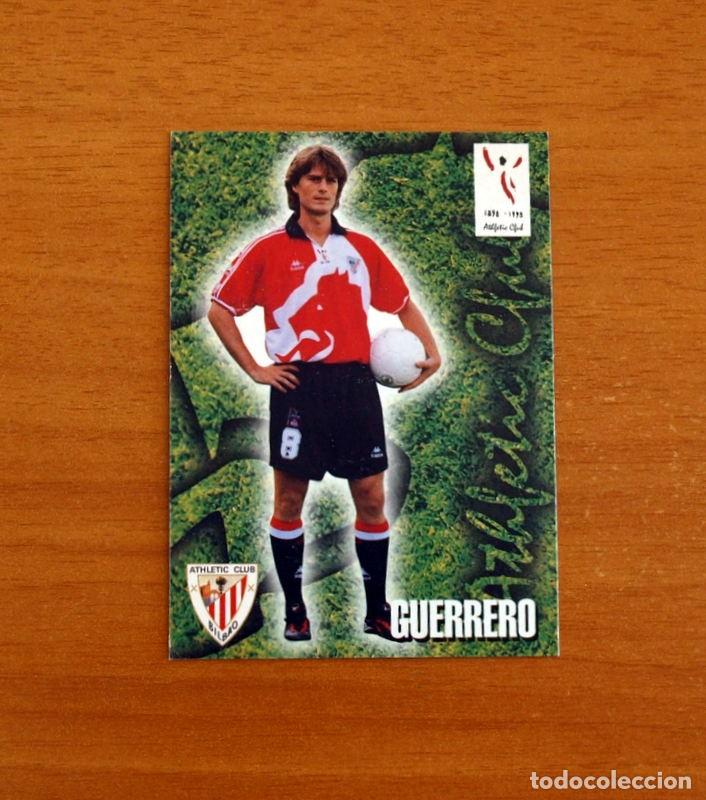 Cartes &agrave; collectionner de Football: Athletic de Bilbao -N&ordm; 222 Julen Guerrero - Muy personal -Club Centenario-Panini Sports 1898-1998