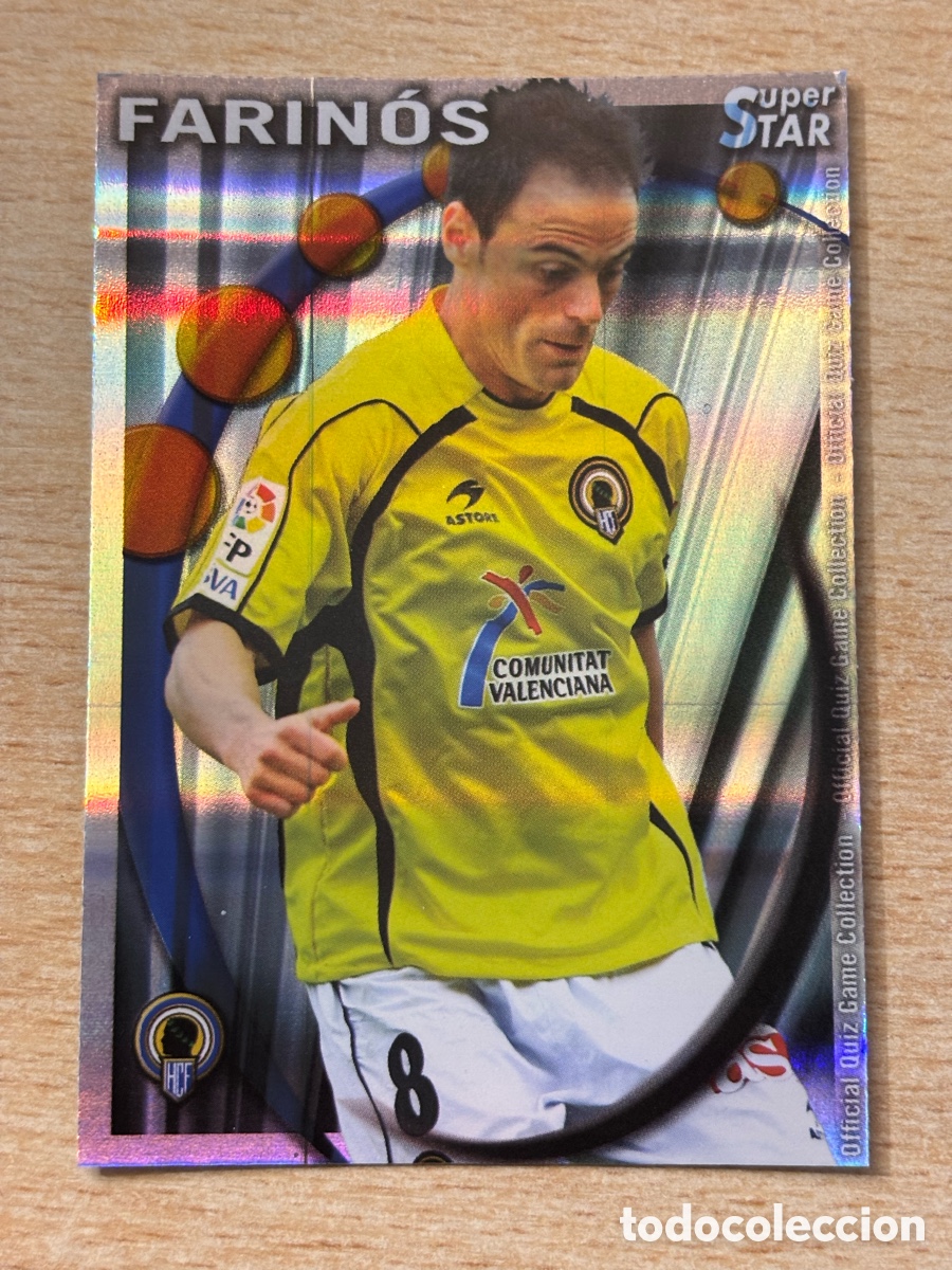 Cromos de F&uacute;tbol: # 511 Farin&oacute;s H&eacute;rcules CF Superstar Mundicromo 2011 rayas horizontales