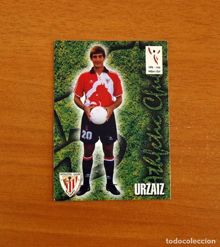 Figurine di Calcio: Athletic de Bilbao -N&ordm; 234 Urzaiz - Muy personal -Club Centenario-Panini Sports 1898-1998