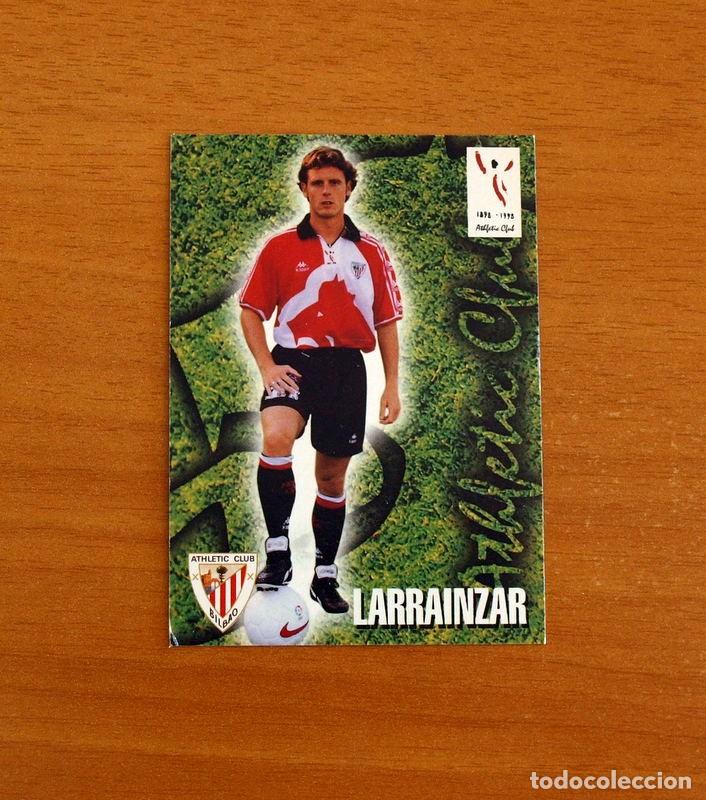 Figurine di Calcio: Athletic de Bilbao -N&ordm; 235 Larrainzar - Muy personal -Club Centenario-Panini Sports 1898-1998