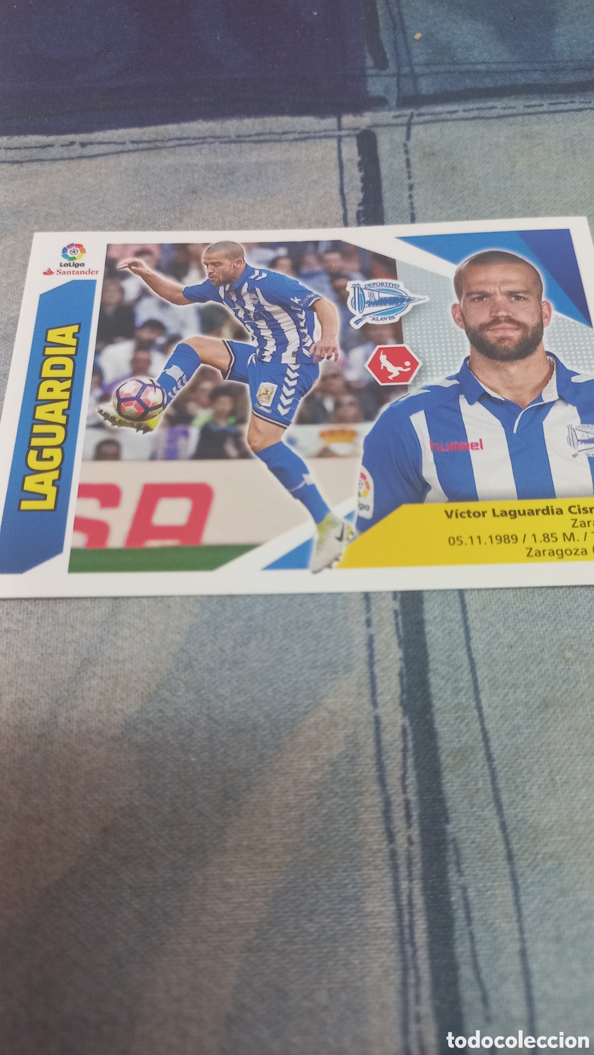 Figurine di Calcio: Laguardia Alaves 17 18 sin pegar