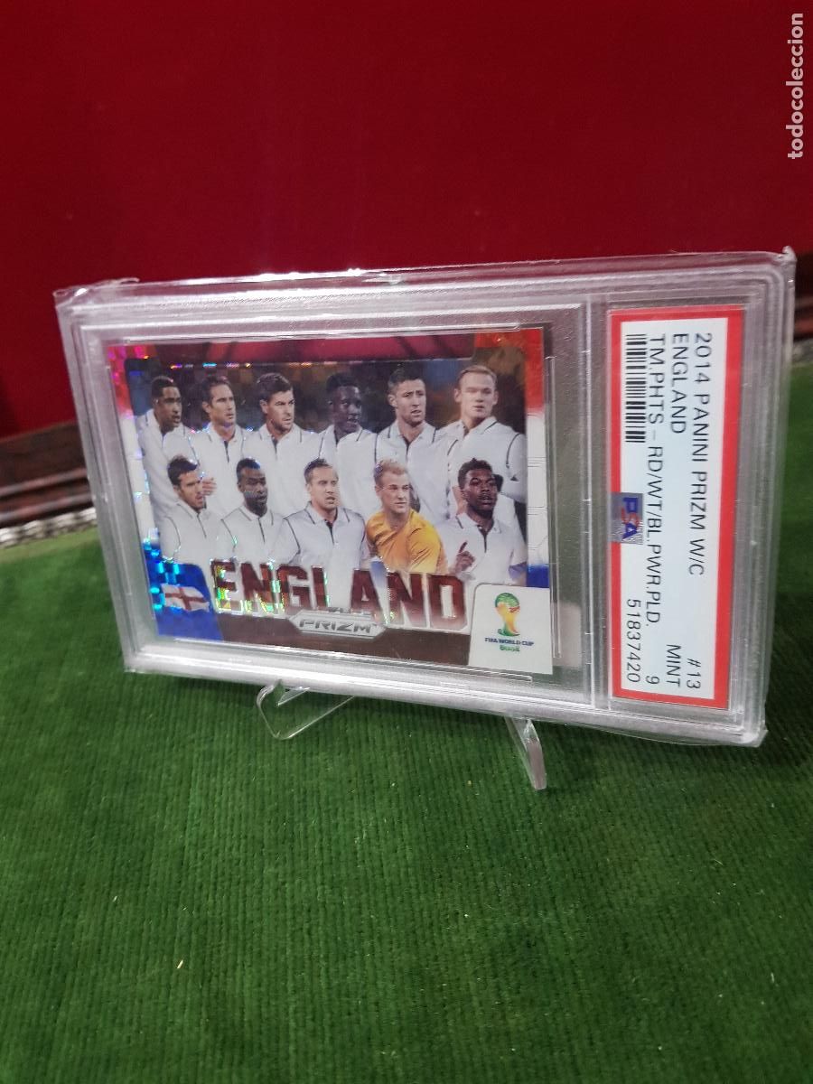 Cromos de F&uacute;tbol: SELECCION NACIONAL ENGLAND -GRADEADO
