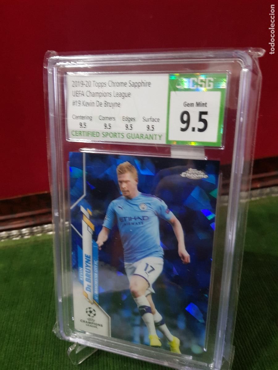 Cromos de F&uacute;tbol: MANCHESTER CITY FC-KEVIN DE BRUYNE -GRADEADO