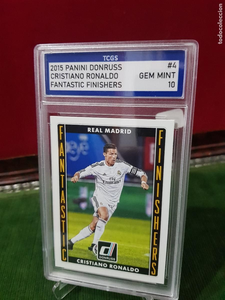 Cromos de F&uacute;tbol: REAL MADRID-CRISTIANO RONALDO -GRADEADO