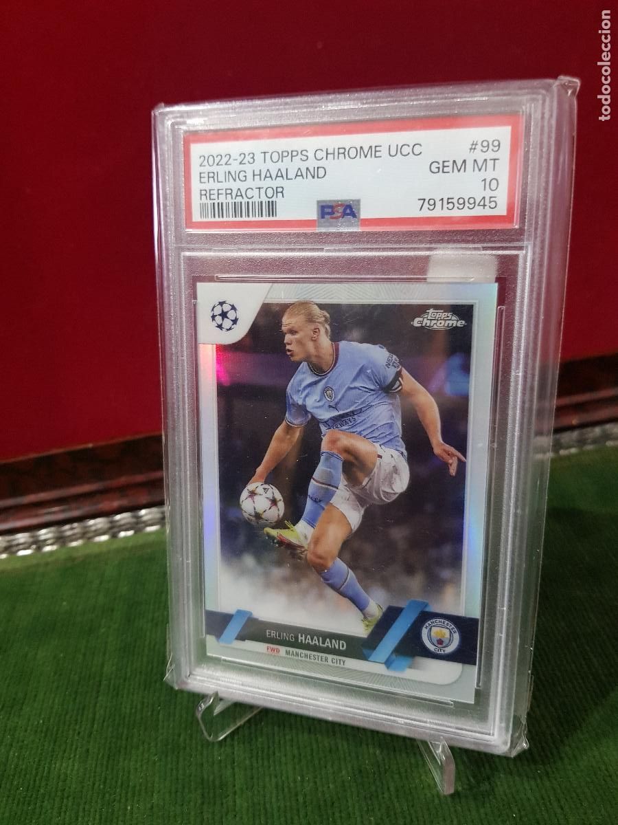Cromos de Futebol: MANCHESTER CITY FC-ERLING HAALAND -GRADEADO