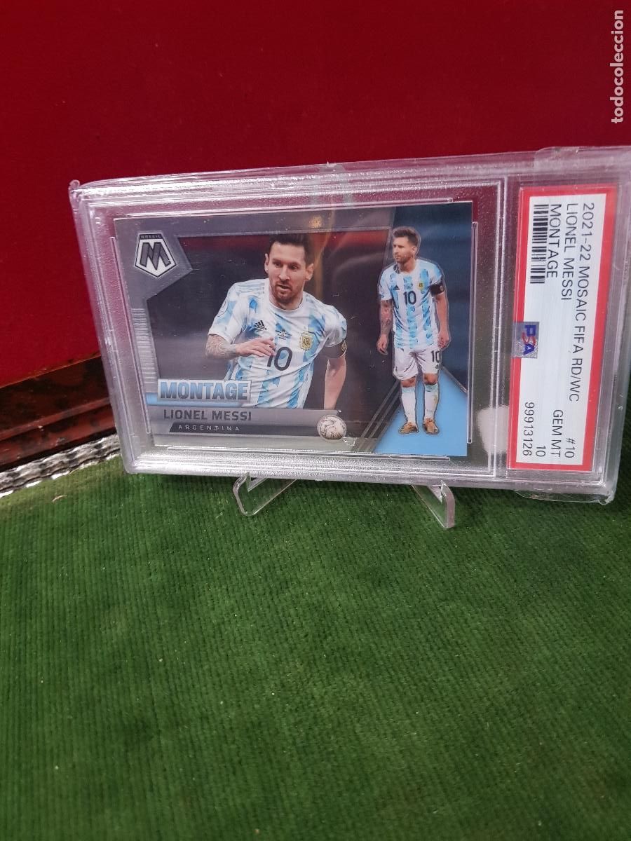 Cromos de F&uacute;tbol: LIONEL ANDRES MESSI CUCCITTINI-GRADEADO