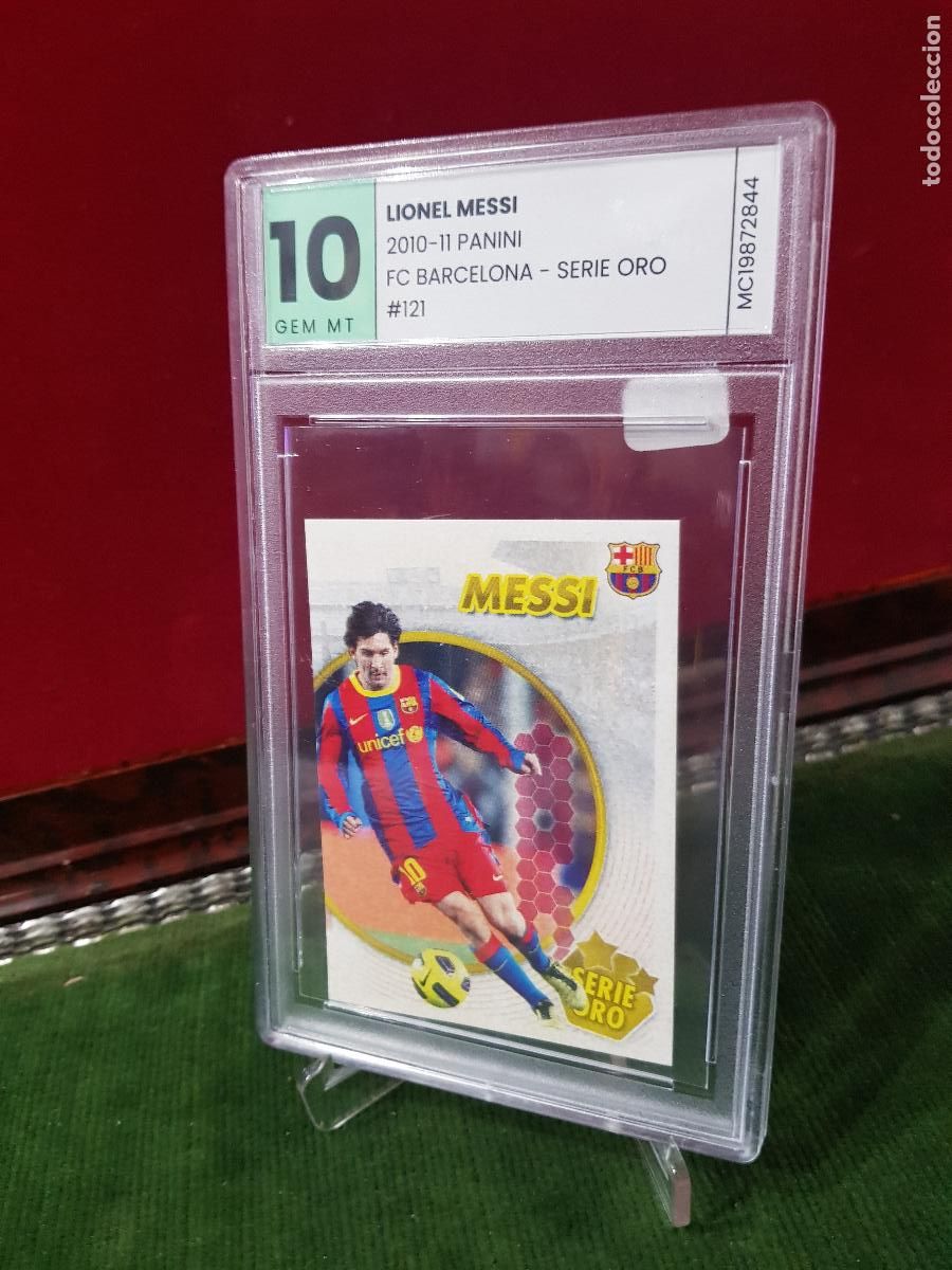 Cromos de F&uacute;tbol: LIONEL ANDRES MESSI CUCCITTINI-GRADEADO