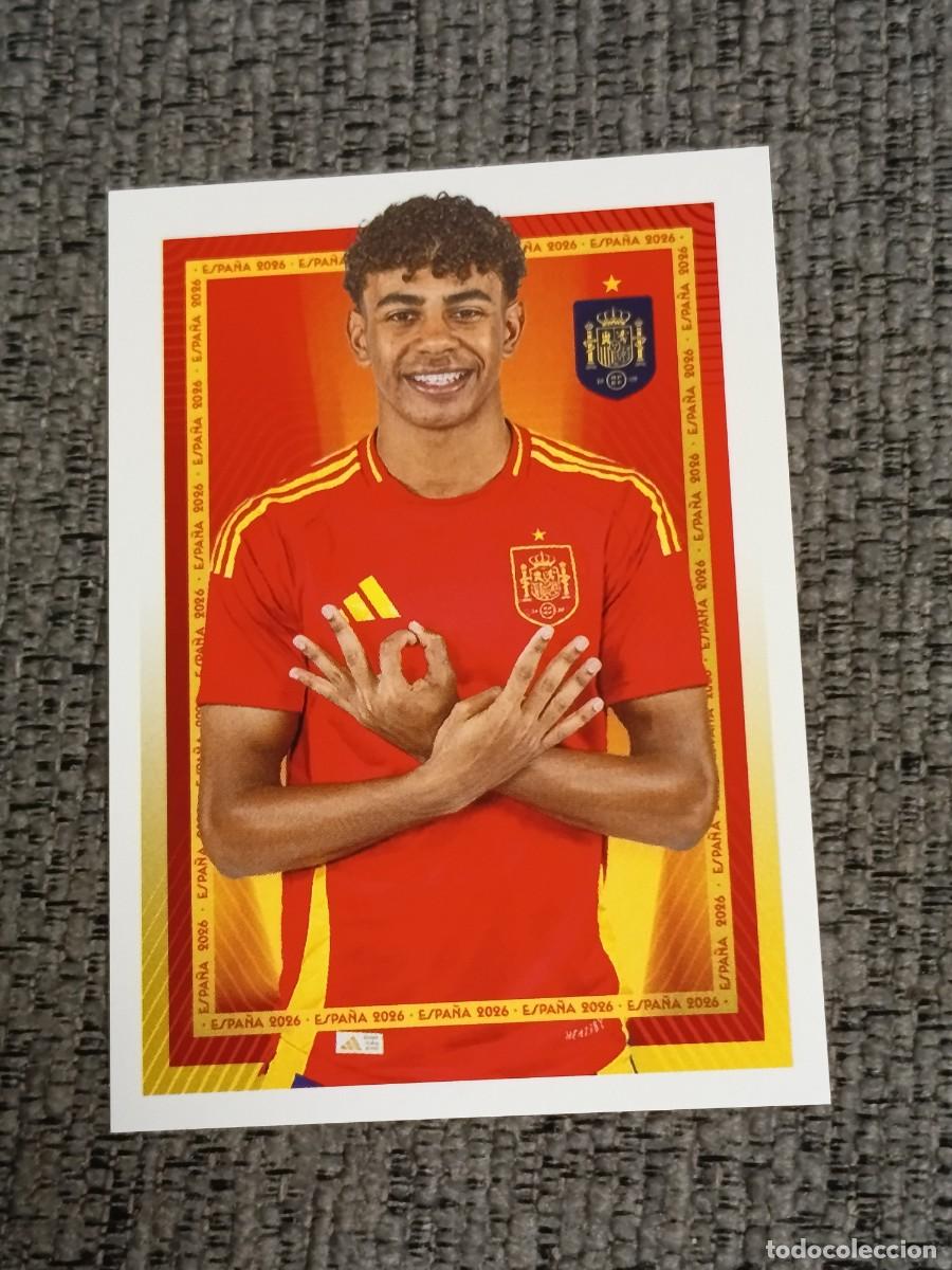 Cromos de F&uacute;tbol: LAMINE YAMAL CARREFOUR MUNDIAL 2026 N&deg;49 NUEVO