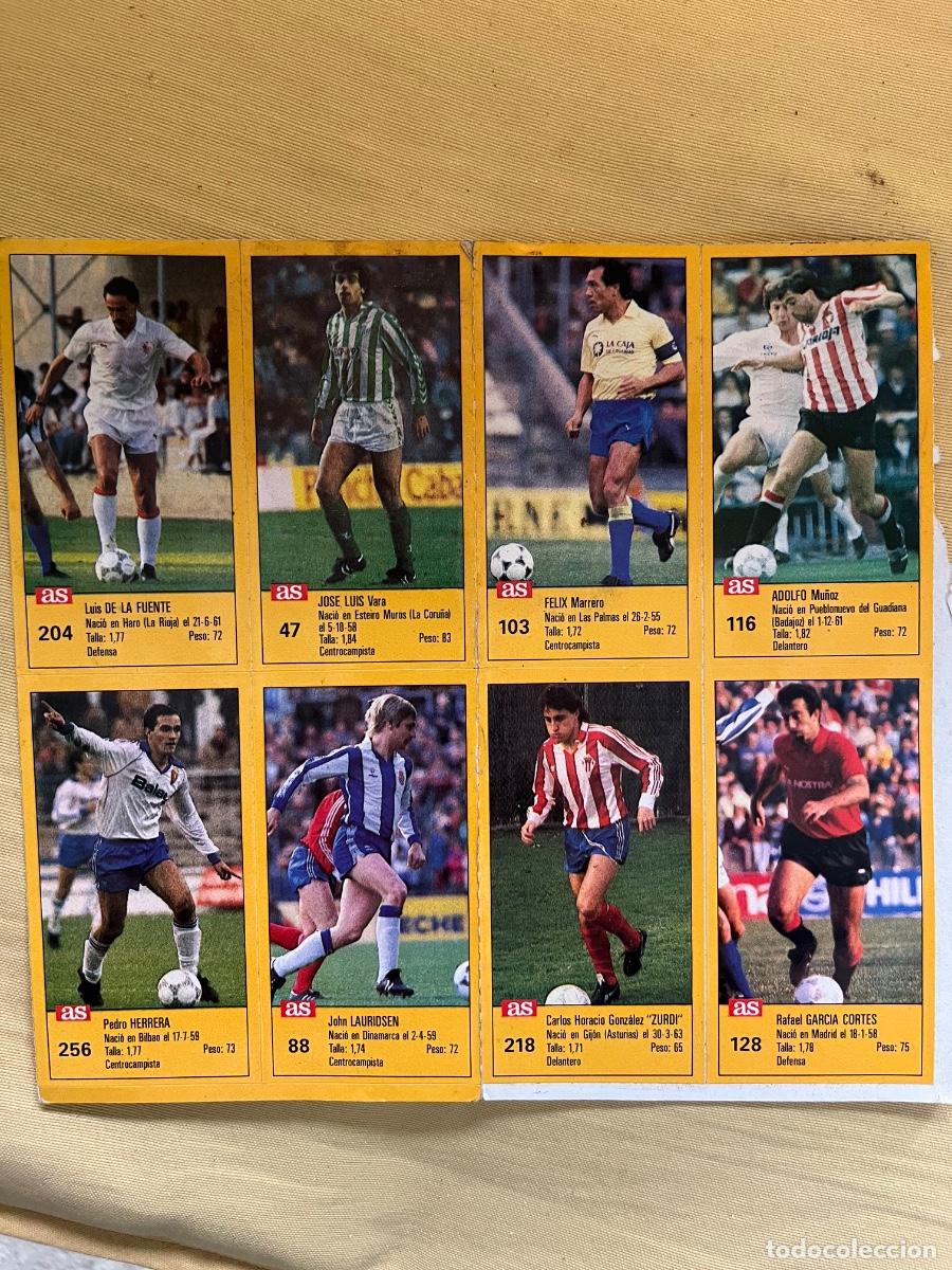 Cromos de F&uacute;tbol: 21 CROMOS - LOS ASES DE LA LIGA 1987 1988 87/88 Y 88/89
