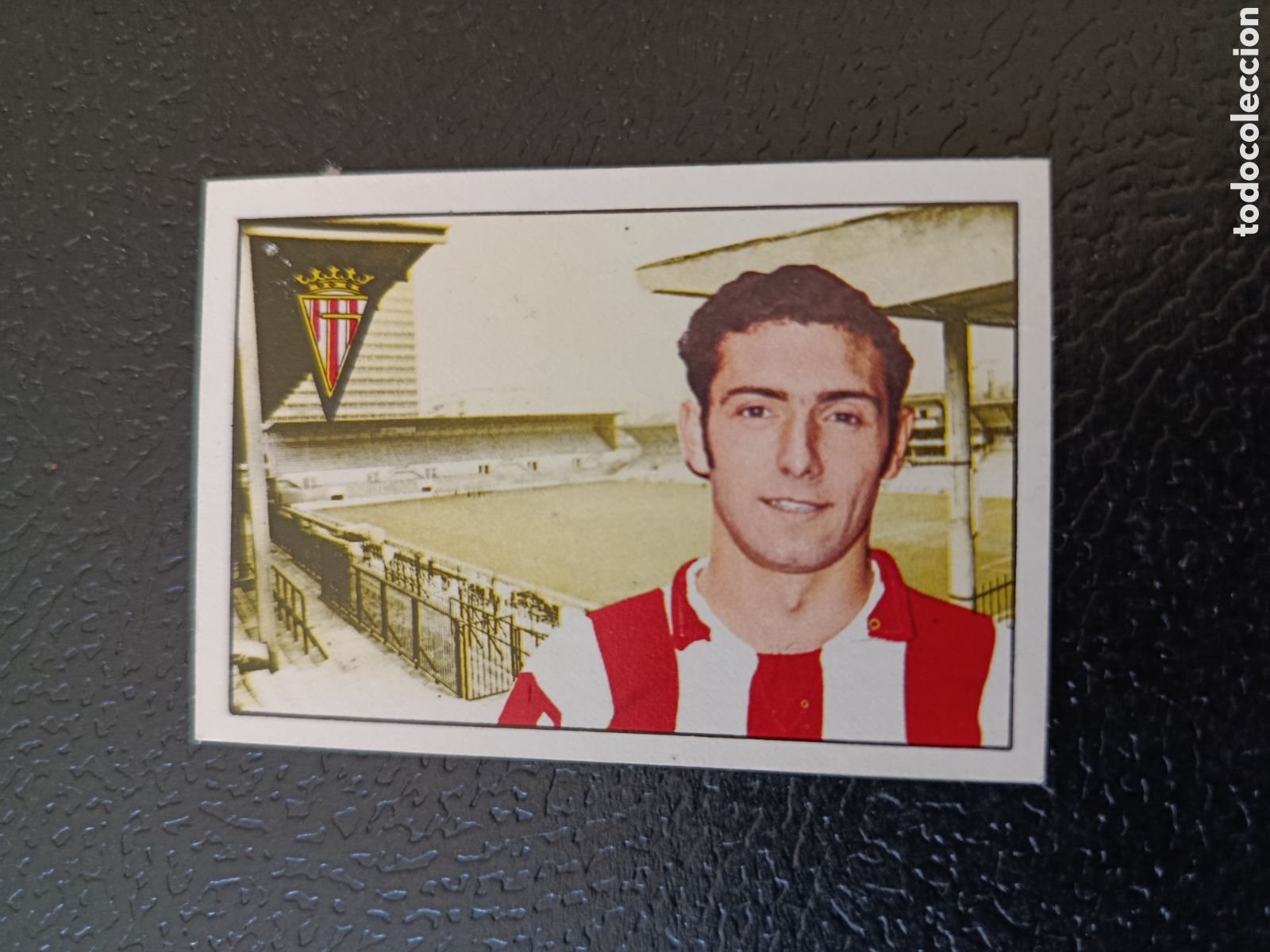 Cromos de F&uacute;tbol: FHER 74 75 QUINI (SPORTING GIJON) - CAMPEONATO LIGA 1974 1975 - CROMO FUTBOL DESPEGADO
