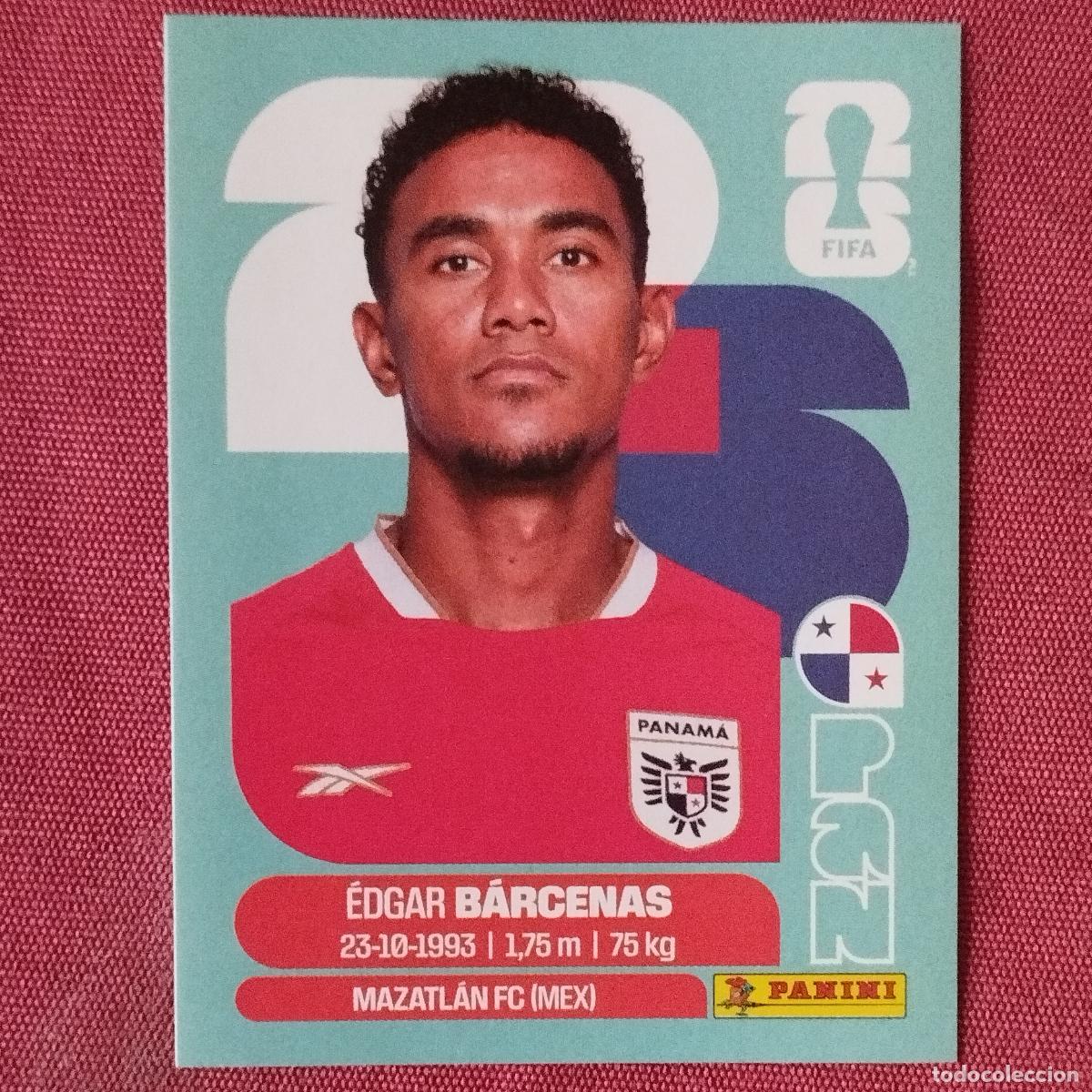 Cromos de F&uacute;tbol: EDGAR BARCENAS - PANAMA - PAN 14 - MUNDIAL DE FUTBOL - FIFA WORLD CUP - 2026