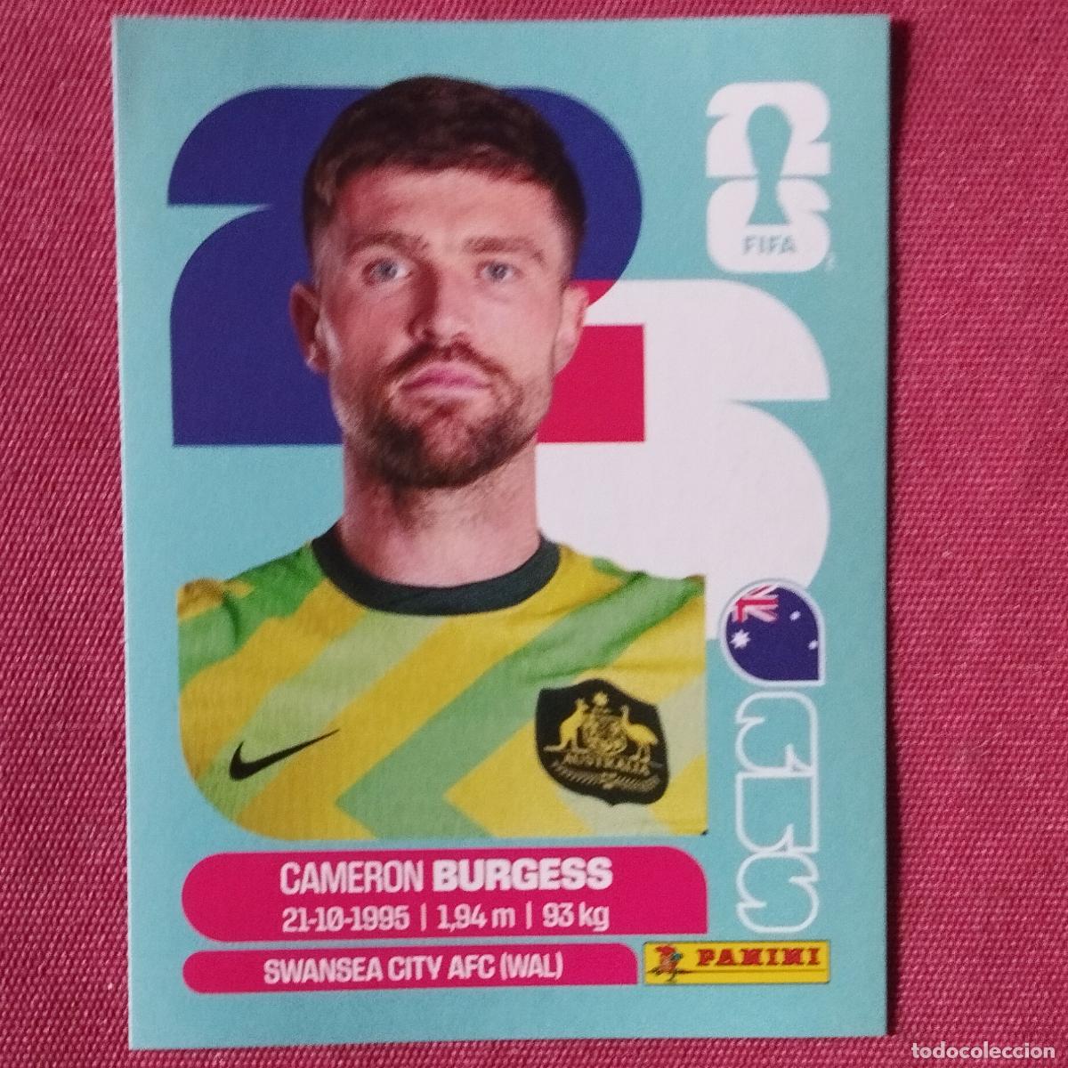 Cromos de F&uacute;tbol: CAMERON BURGESS - AUSTRALIA - AUS 3 - MUNDIAL DE FUTBOL - FIFA WORLD CUP - 2026