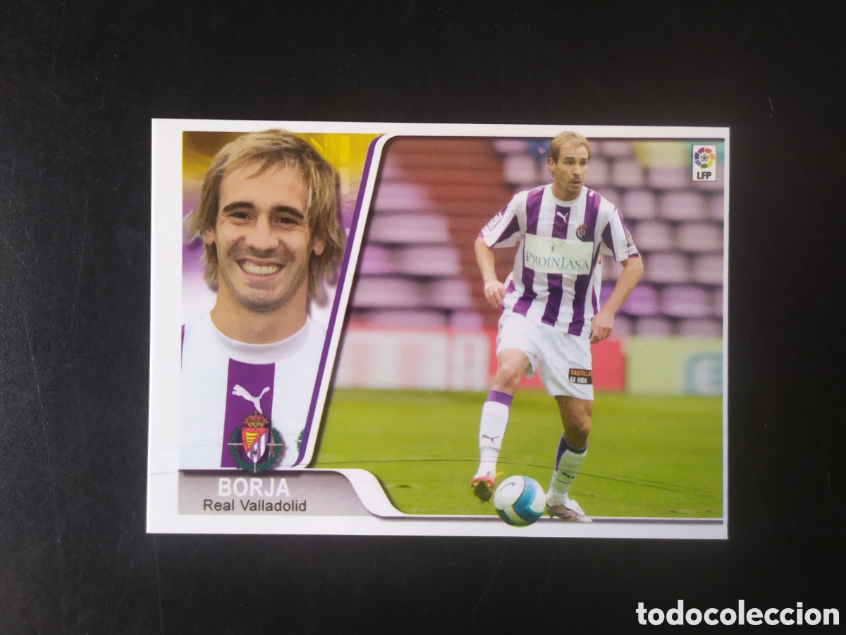 Cromos de F&uacute;tbol: Mundicromo ediciones estadio 2007 2008 07 08 Borja n&deg; 311 Valladolid