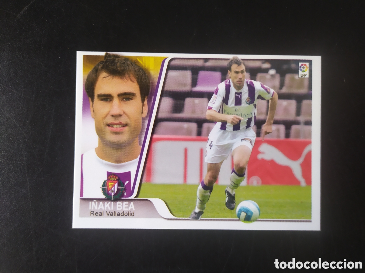 Cromos de F&uacute;tbol: Mundicromo ediciones estadio 2007 2008 07 08 I&ntilde;aki Bea n&deg; 312 Valladolid