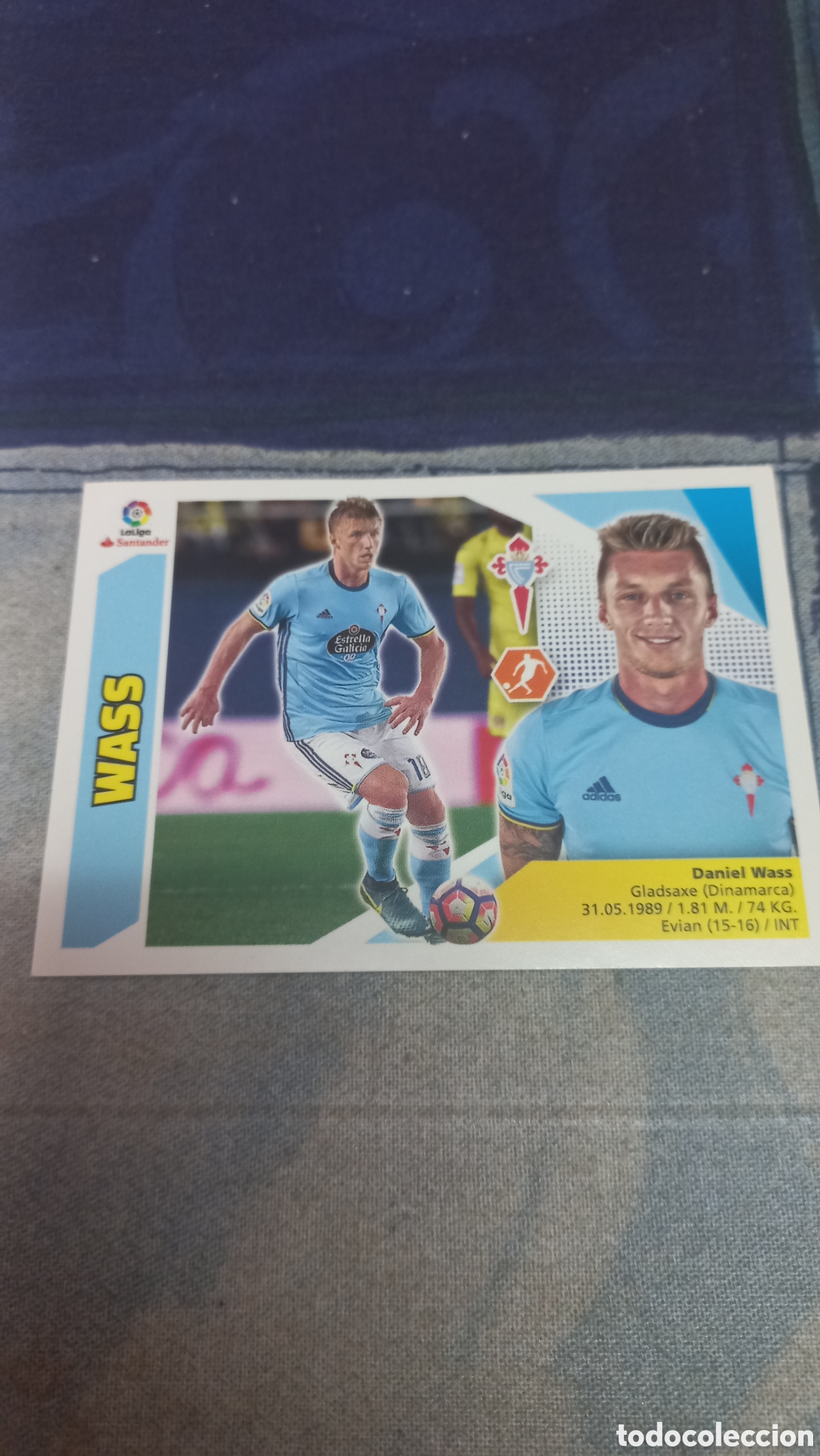 Figurine di Calcio: Wass Celta 17 18 sin pegar