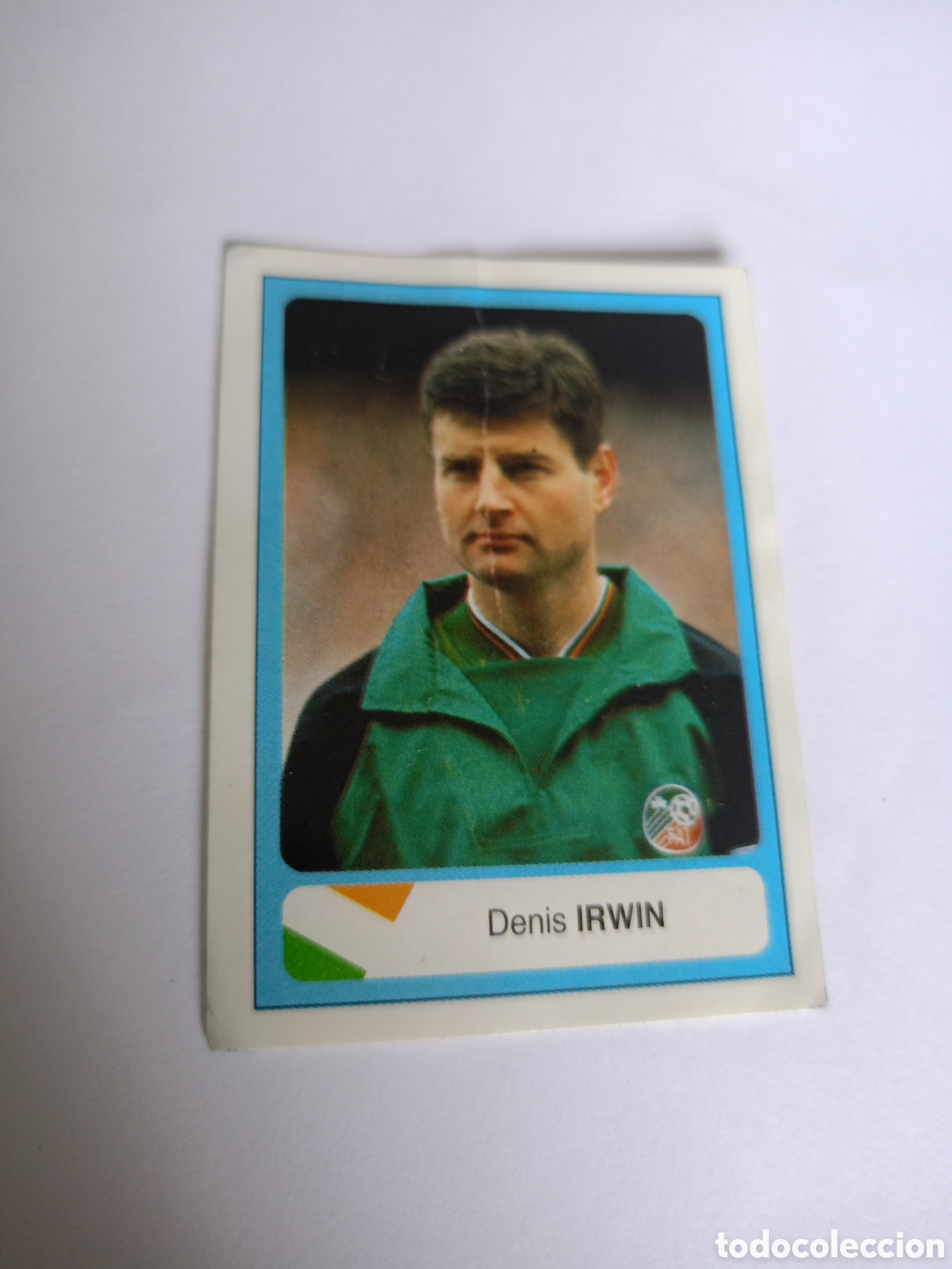 Cromos de Futebol: 241 DENIS IRWIN (IRLANDA) - CROMOS MUNDIAL ESTADOS UNIDOS 94 EDICIONES ESTADIO - USA 1994
