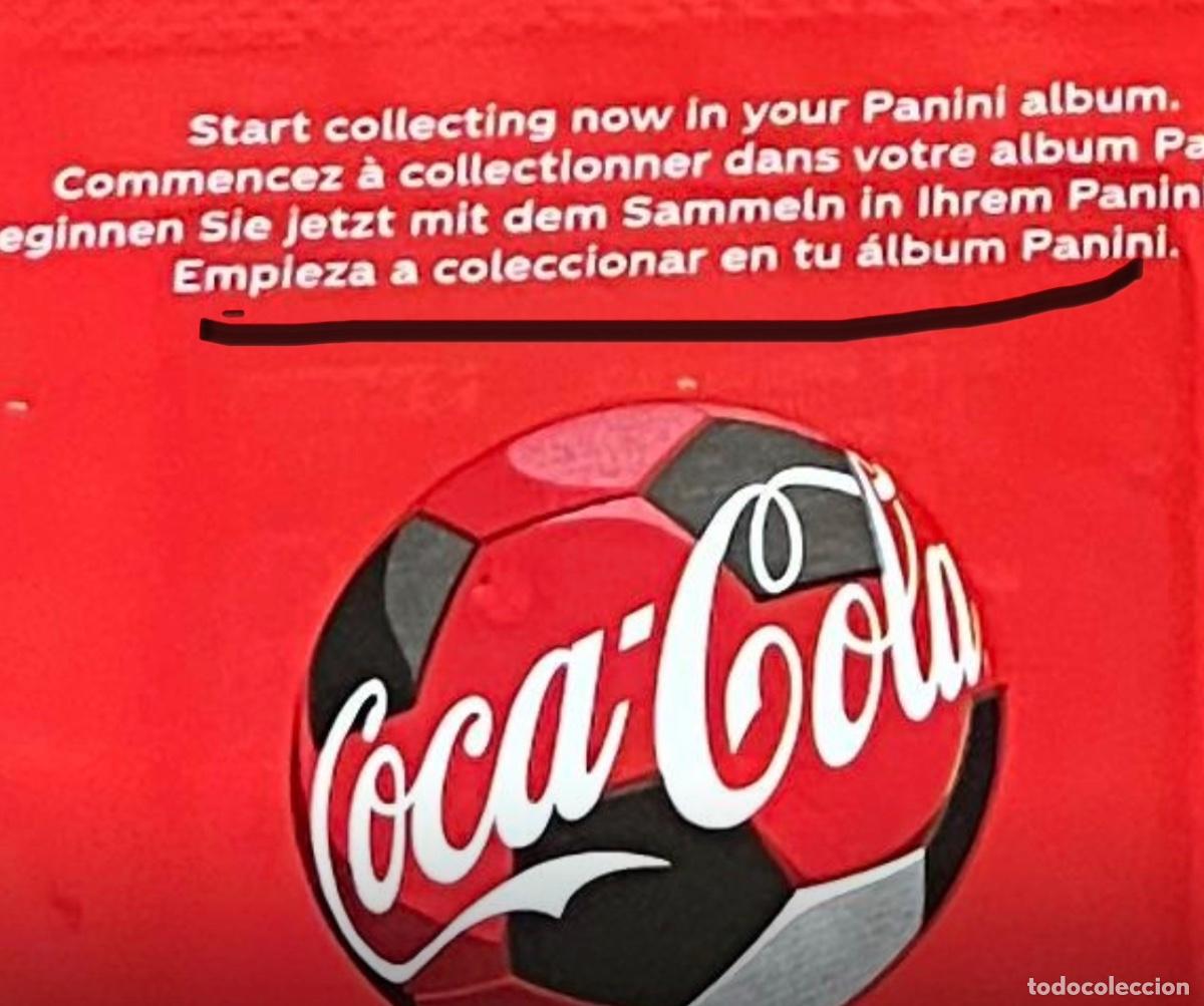 Cromos de F&uacute;tbol: Sobre cromos Coca Cola espa&ntilde;ol de Espa&ntilde;a