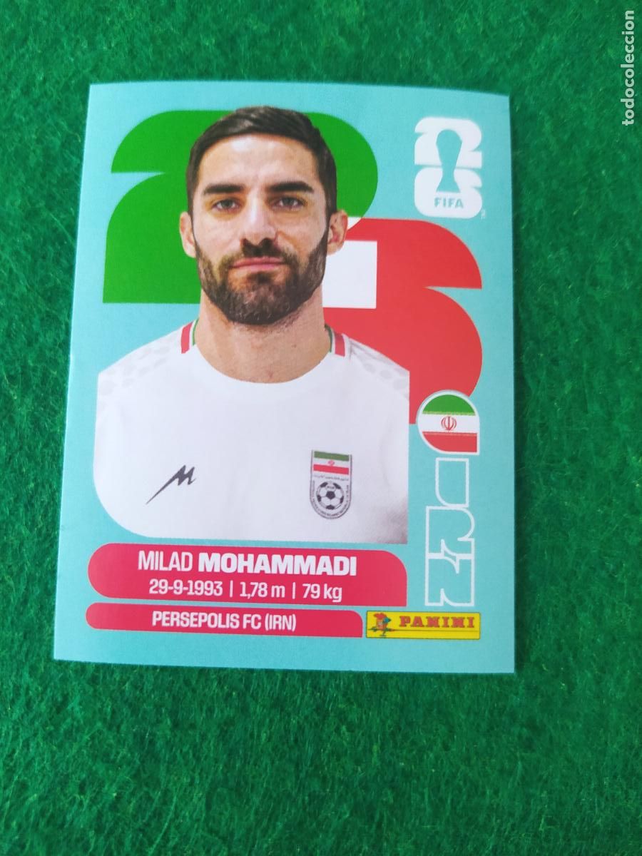 Cromos de F&uacute;tbol: OFFICIAL STICKER COLLECTION WORLD CUP MUNDIAL 2026 - IRAN N&ordm; 5 MOHAMMADI