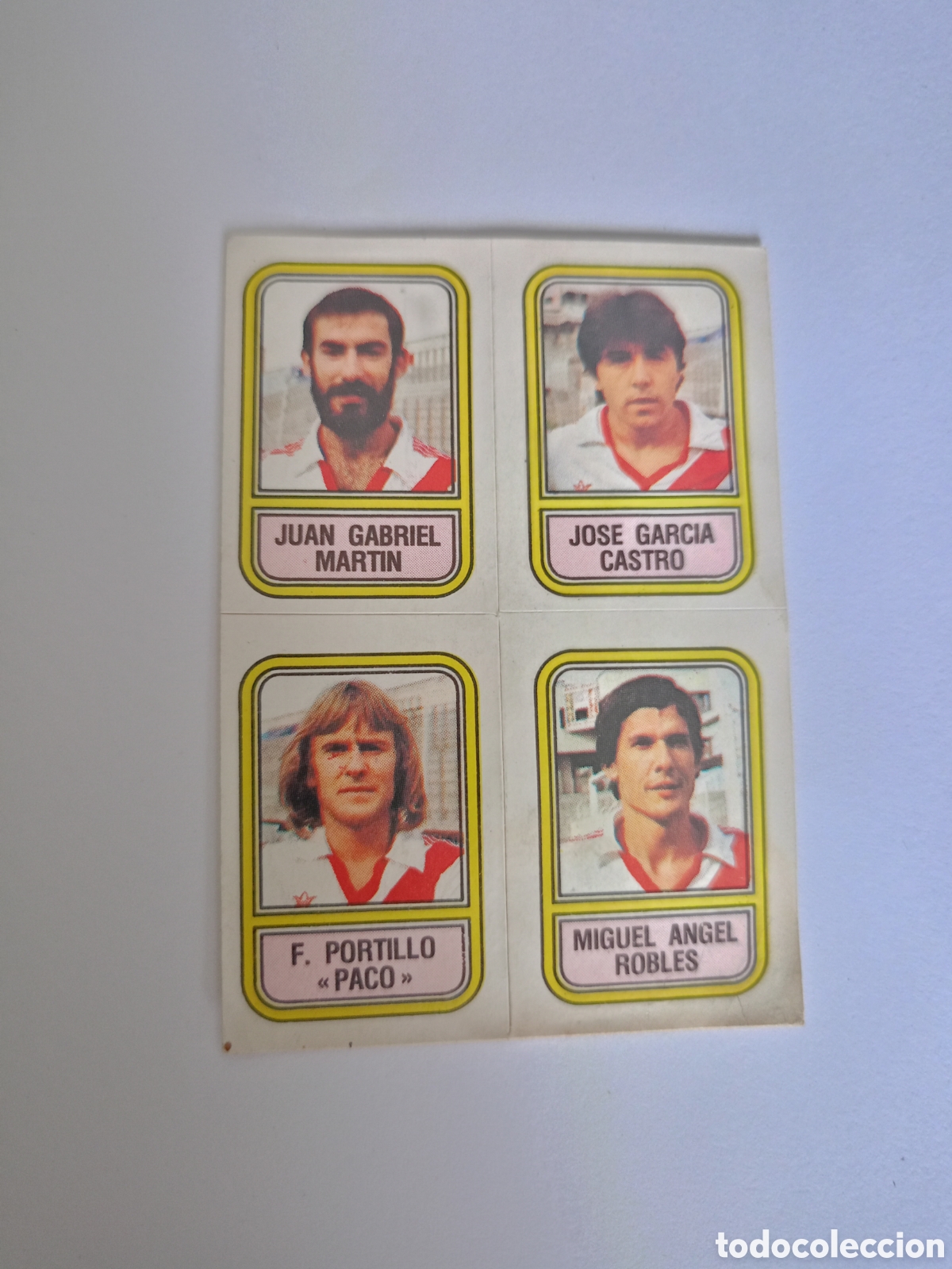 Cromos de F&uacute;tbol: CROMO N&ordm; 393 RAYO VALLECANO - PANINI FUTBOL LIGA 81 82 1981 1982 CROMO CROM - SIN PEGAR