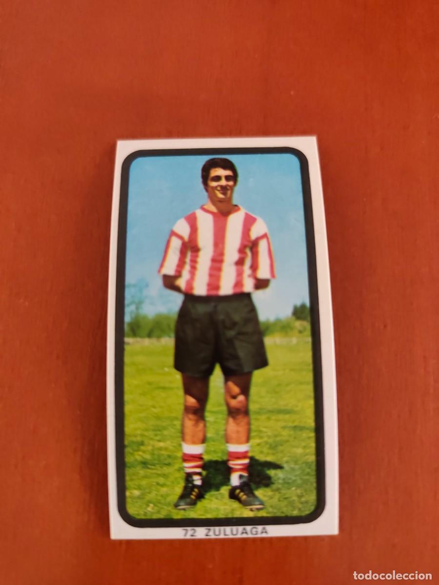 Cromos de F&uacute;tbol: ZULUAGA Ath Bilbao Ruiz Romero 74 75 nunca pegado. Sin pegar