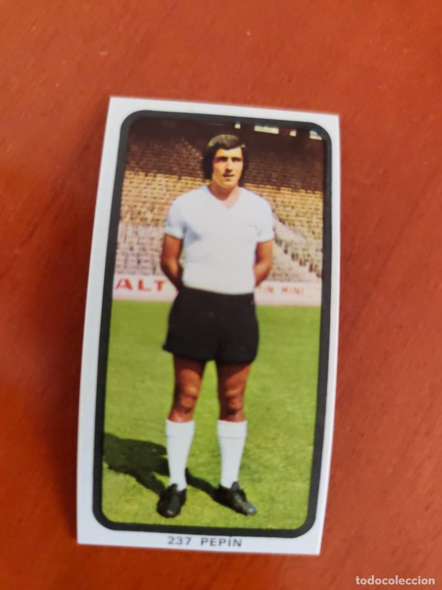 Cromos de F&uacute;tbol: Pep&iacute;n. Salamanca Ruiz Romero 74 75 nunca pegado. Sin pegar