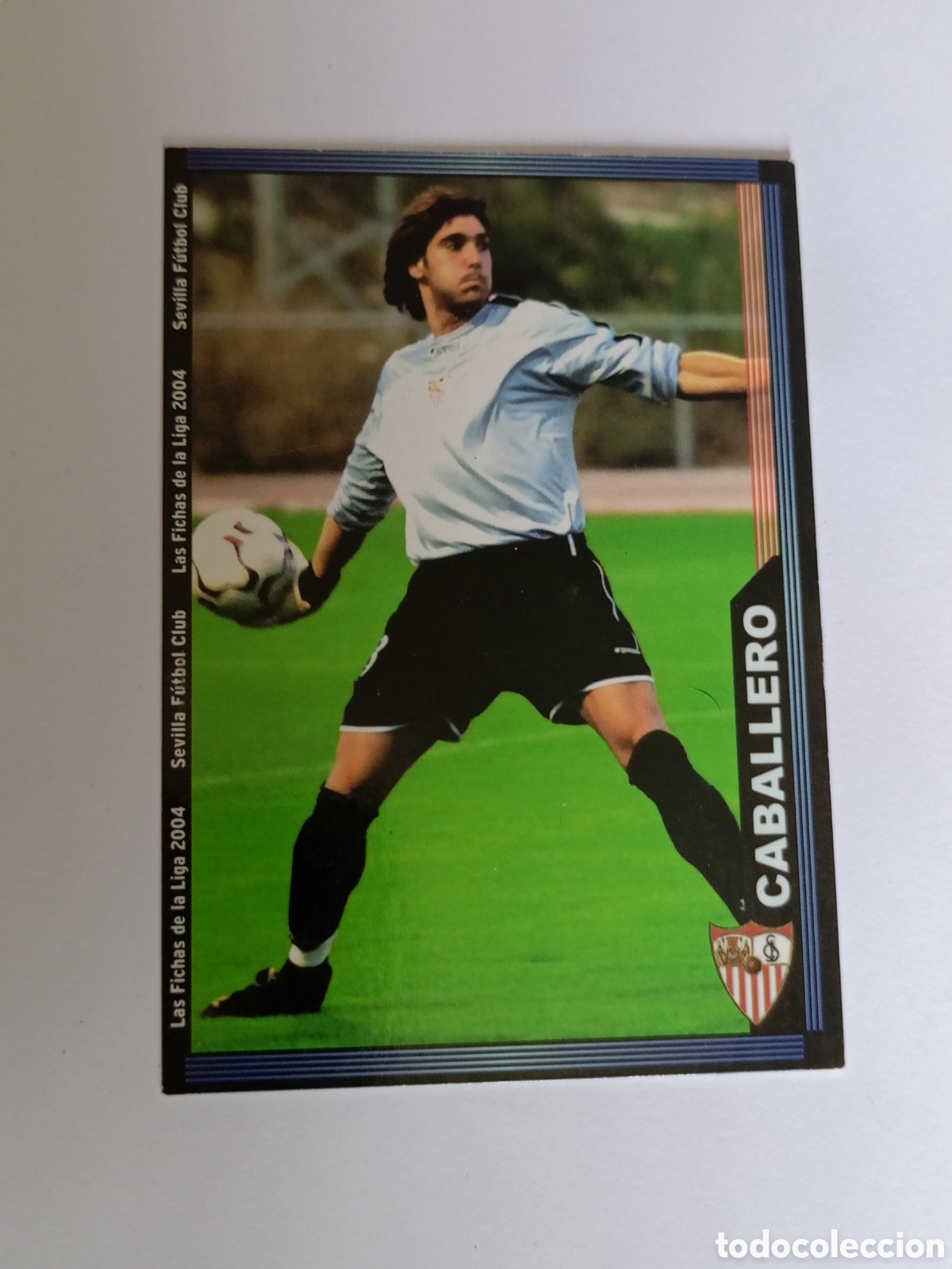 Cromos de F&uacute;tbol: 248 CABALLERO - SEVILLA F.C. - MUNDICROMO 2004