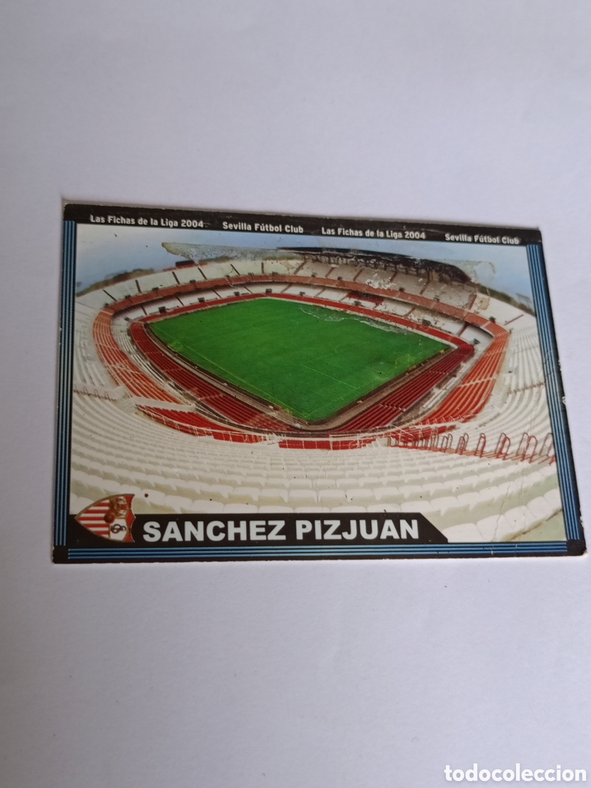 Cromos de F&uacute;tbol: 245 ESTADIO SANCHEZ PIZJUAN SEVILLA CROMOS ALBUM MUNDICROMO FICHAS LIGA FUTBOL 2003-2004 03-04