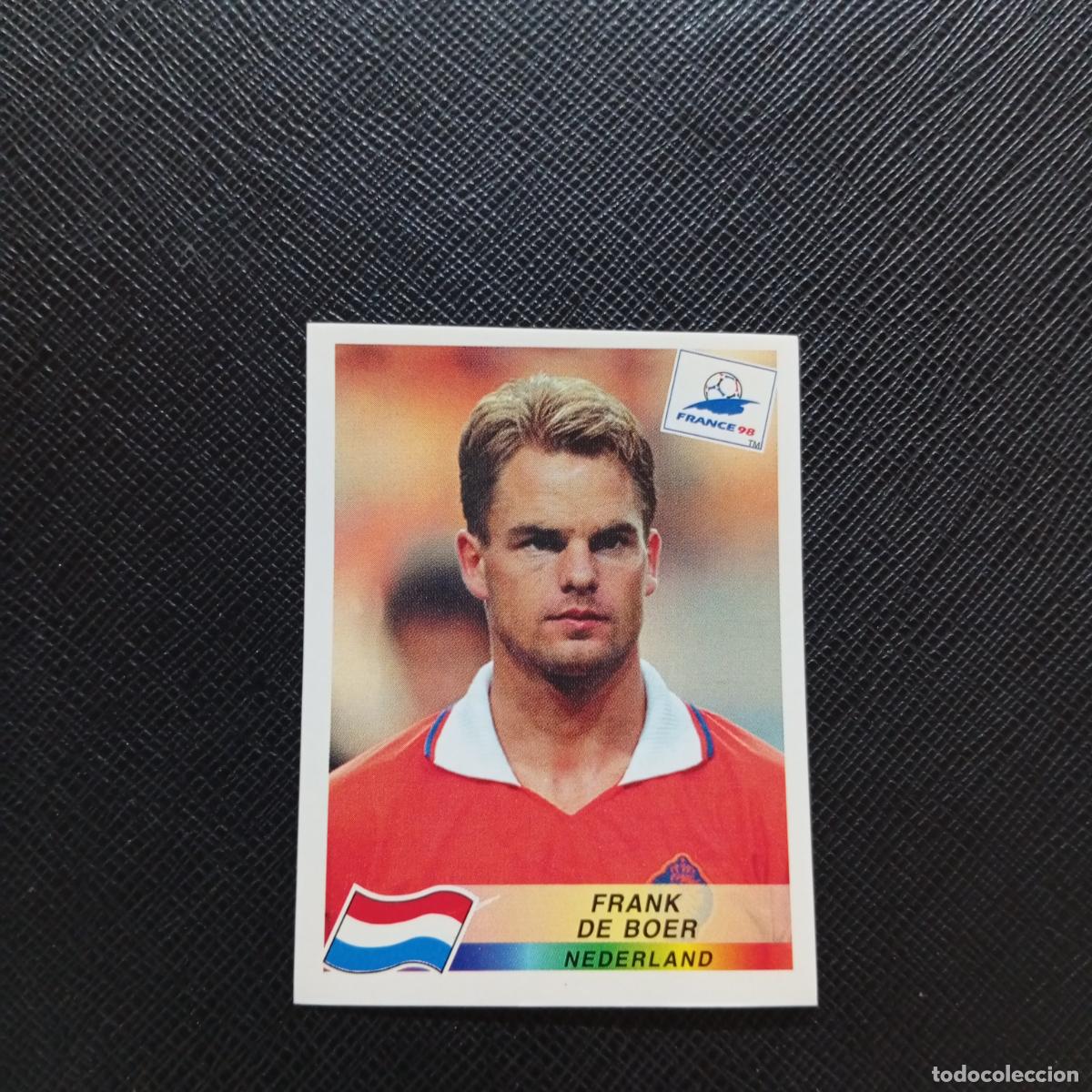 Figurine di Calcio: 303 FRANK DE BOER HOLANDA PANINI 1998 MUNDIAL CROMO FUTBOL FRANCIA 98 - SIN PEGAR - A12 PG487