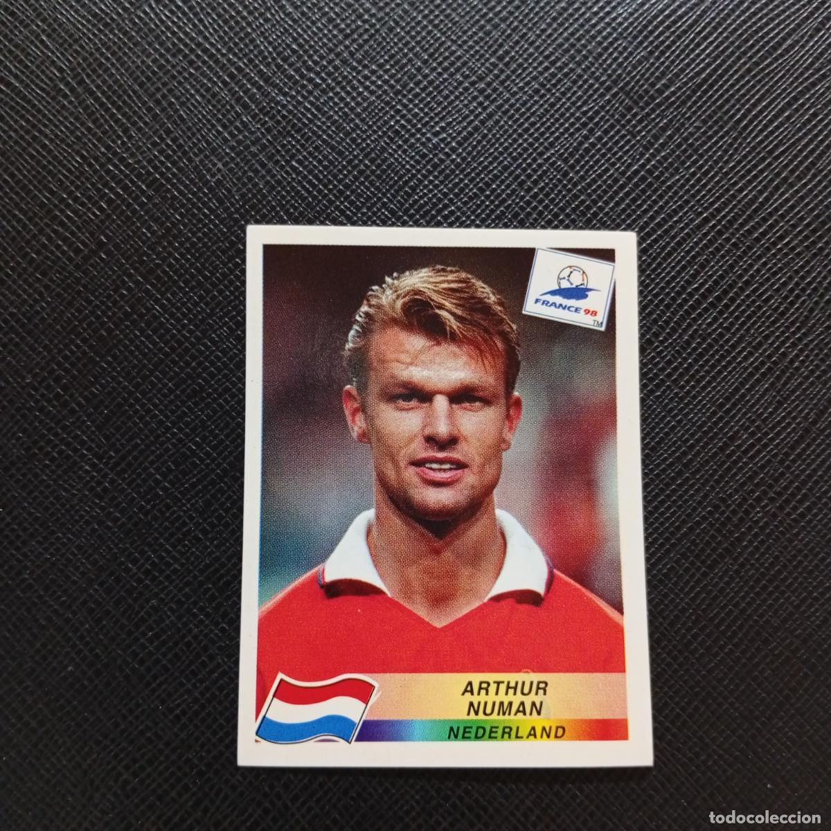Figurine di Calcio: 306 ARTHUR NUMAN HOLANDA PANINI 1998 MUNDIAL CROMO FUTBOL FRANCIA 98 - SIN PEGAR - A12 PG487