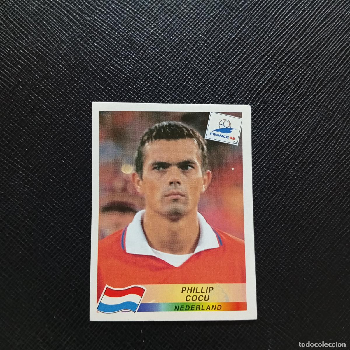 Figurine di Calcio: 309 COCU HOLANDA PANINI 1998 MUNDIAL CROMO FUTBOL FRANCIA 98 - SIN PEGAR - A12 PG487