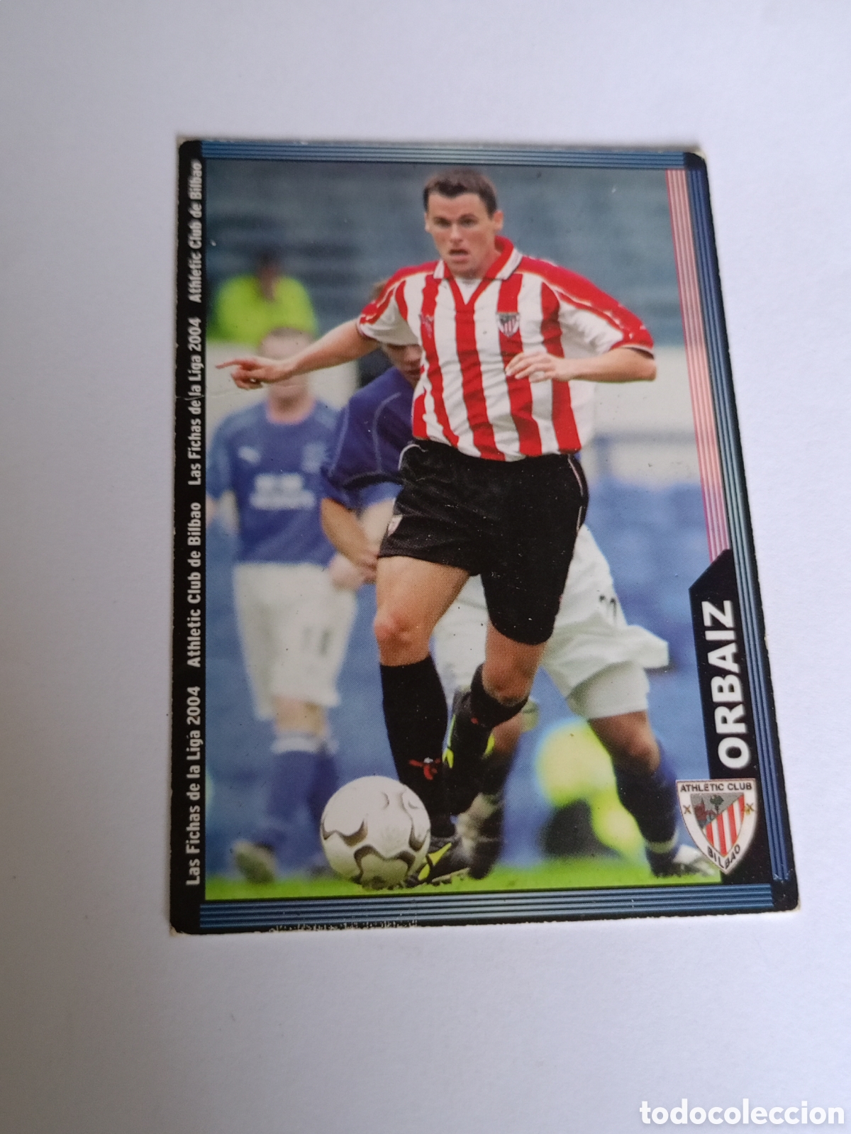 Figurine di Calcio: FICHAS DE LA LIGA (2003 2004) - CROMO N&ordm; 177 - ORBAIZ - ATHLETIC BILBAO - MUNDICROMO 03 04