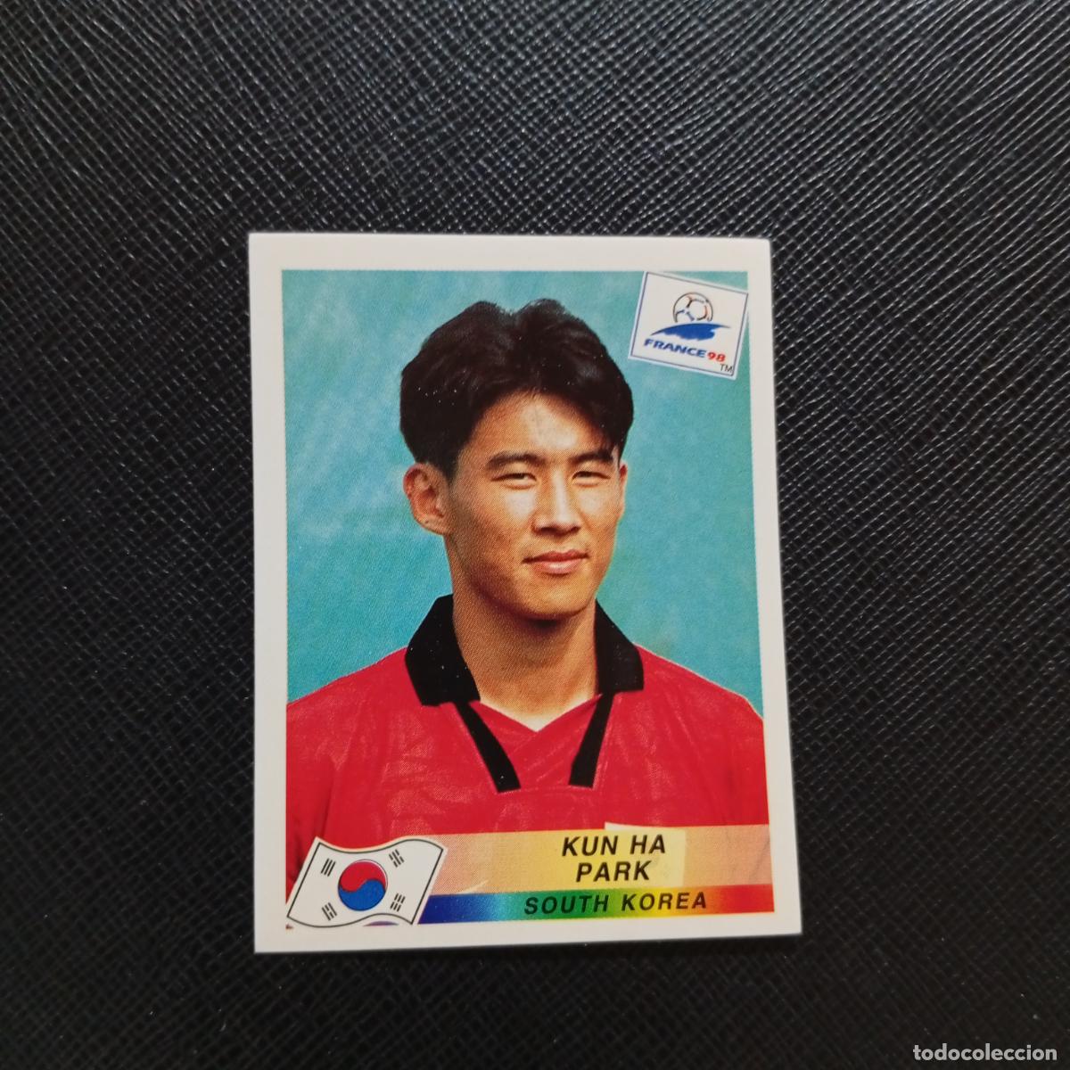 Cromos de F&uacute;tbol: 350 KUN HA PARK KOREA PANINI 1998 MUNDIAL CROMO FUTBOL FRANCIA 98 - SIN PEGAR - A12 PG505