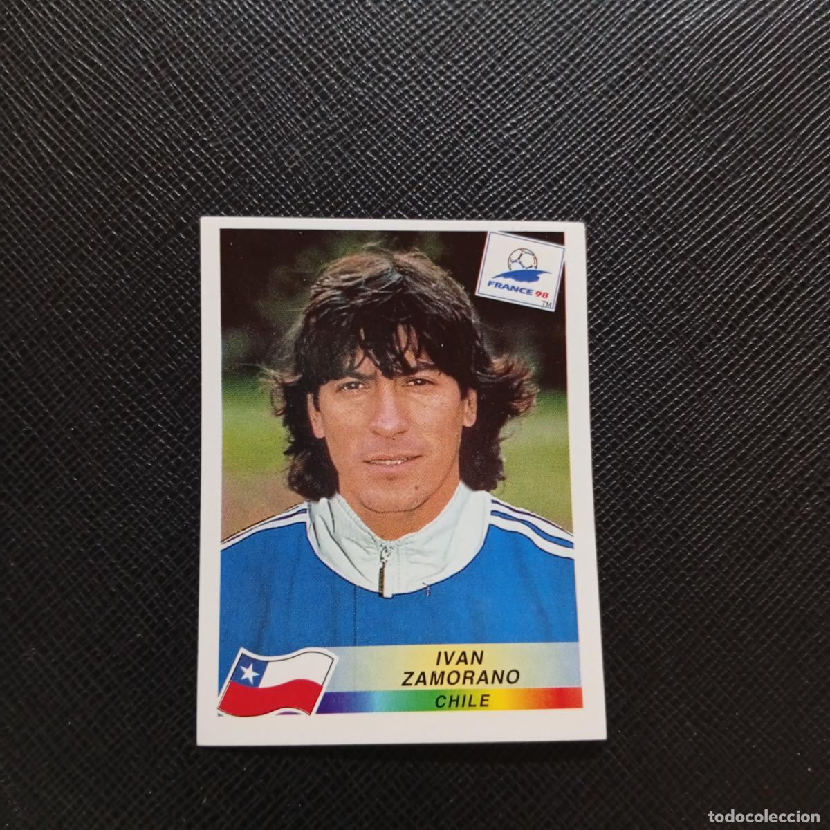 Cromos de F&uacute;tbol: 116 IVAN ZAMORANO CHILE PANINI 1998 MUNDIAL CROMO FUTBOL FRANCIA 98 - SIN PEGAR - A12 PG514