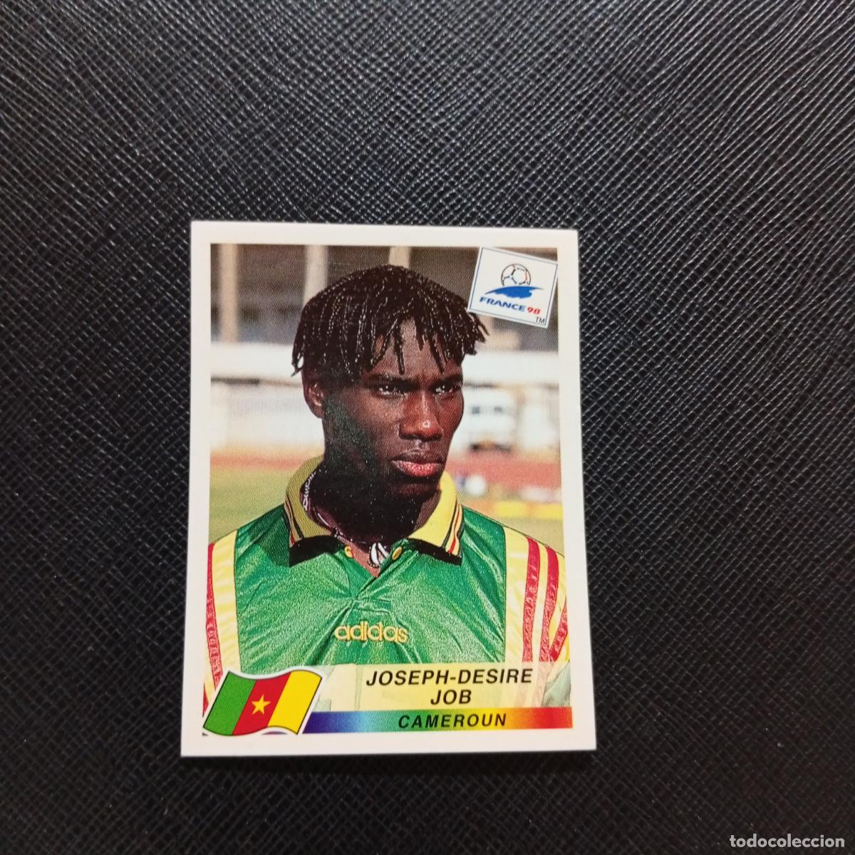 Football Stickers: 136 JOSEP DESIRE JOB CAMERUN PANINI 1998 MUNDIAL CROMO FUTBOL FRANCIA 98 - SIN PEGAR - A12 PG523